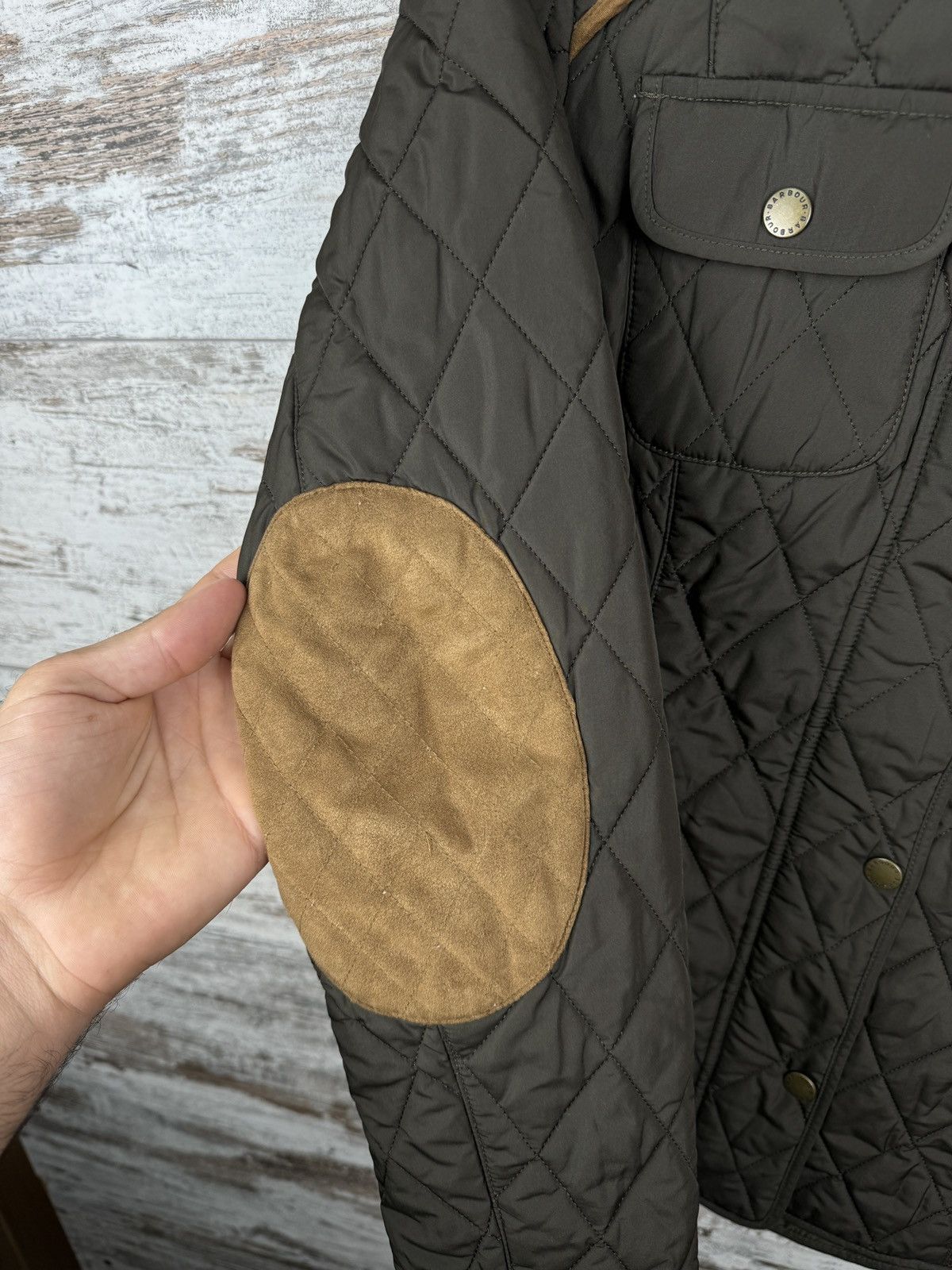 Barbour Women’s Barbour Draycott Jacket quilted brown size UK 8 Size S / US 4 / IT 40 - 10 Thumbnail
