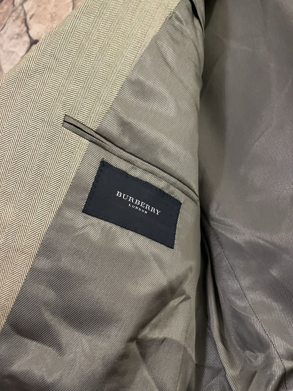 Burberry Silk & Wool Blazer