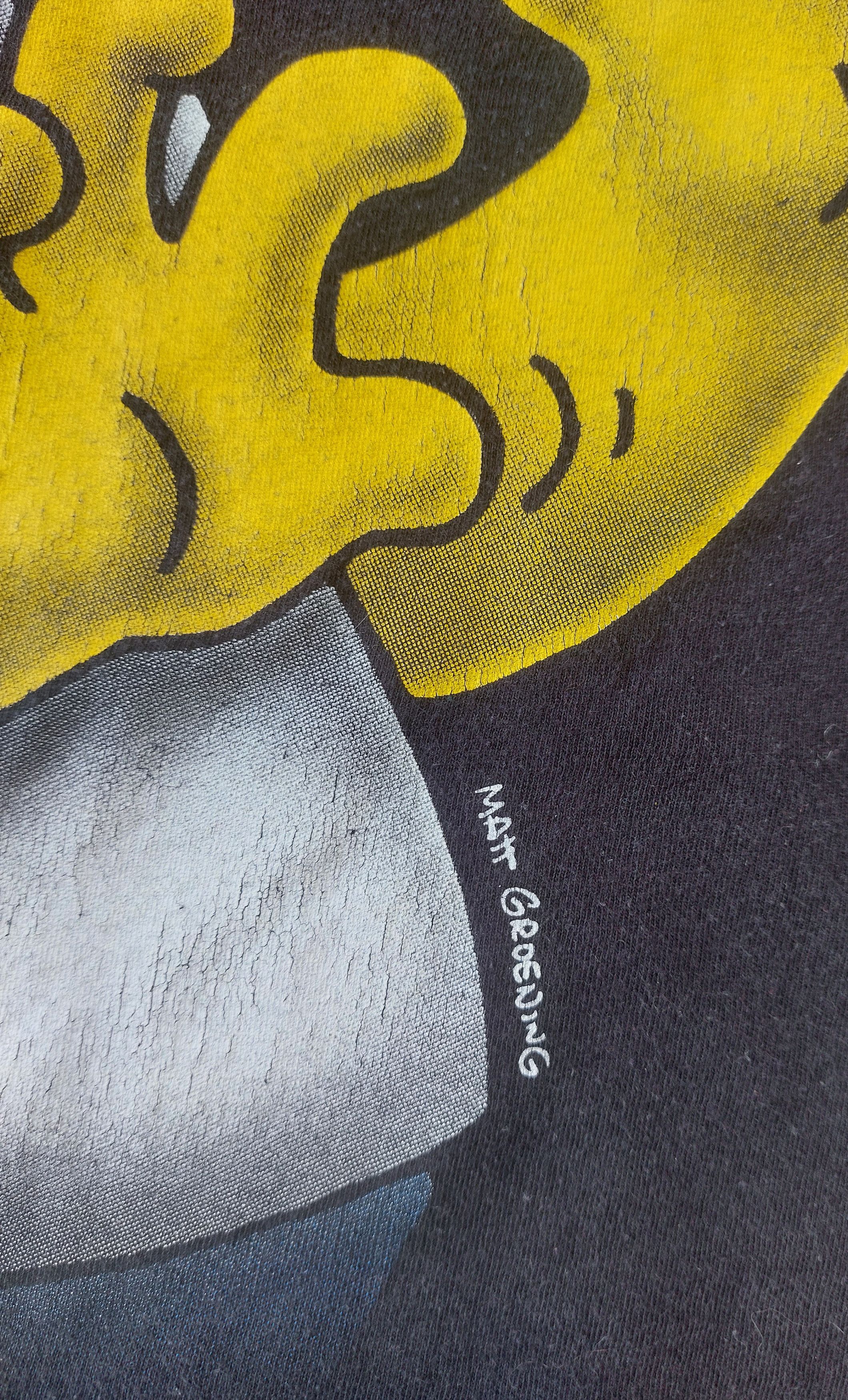 The Simpsons Vtg 1997 HOMER THE SIMPSON by MATT GROENING tee Size US XL / EU 56 / 4 - 6 Thumbnail