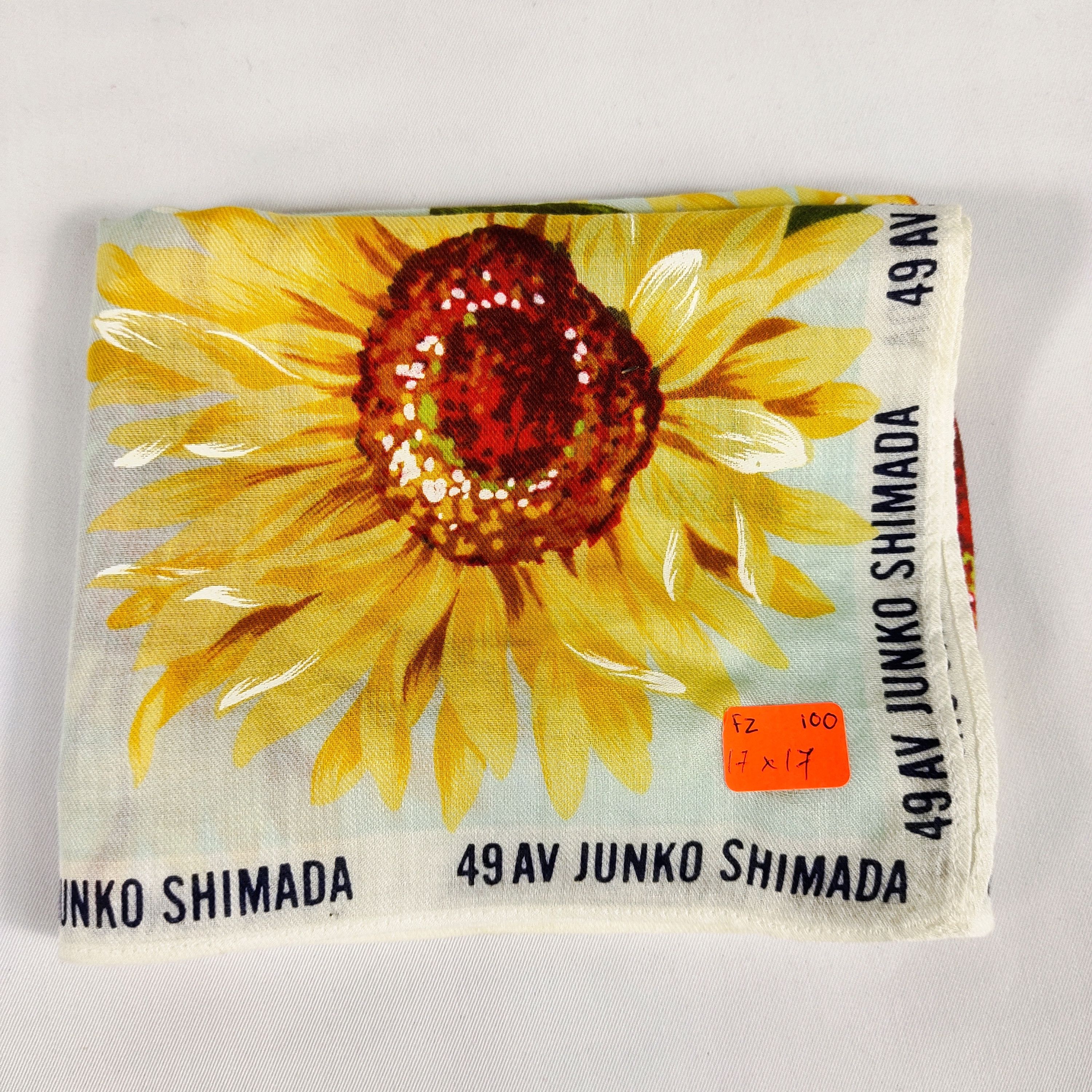 Junko Shimada × Vintage Junko Shimada Handkerchief / Neckerchief / Bandana FZ100 Size ONE SIZE - 2 Thumbnail