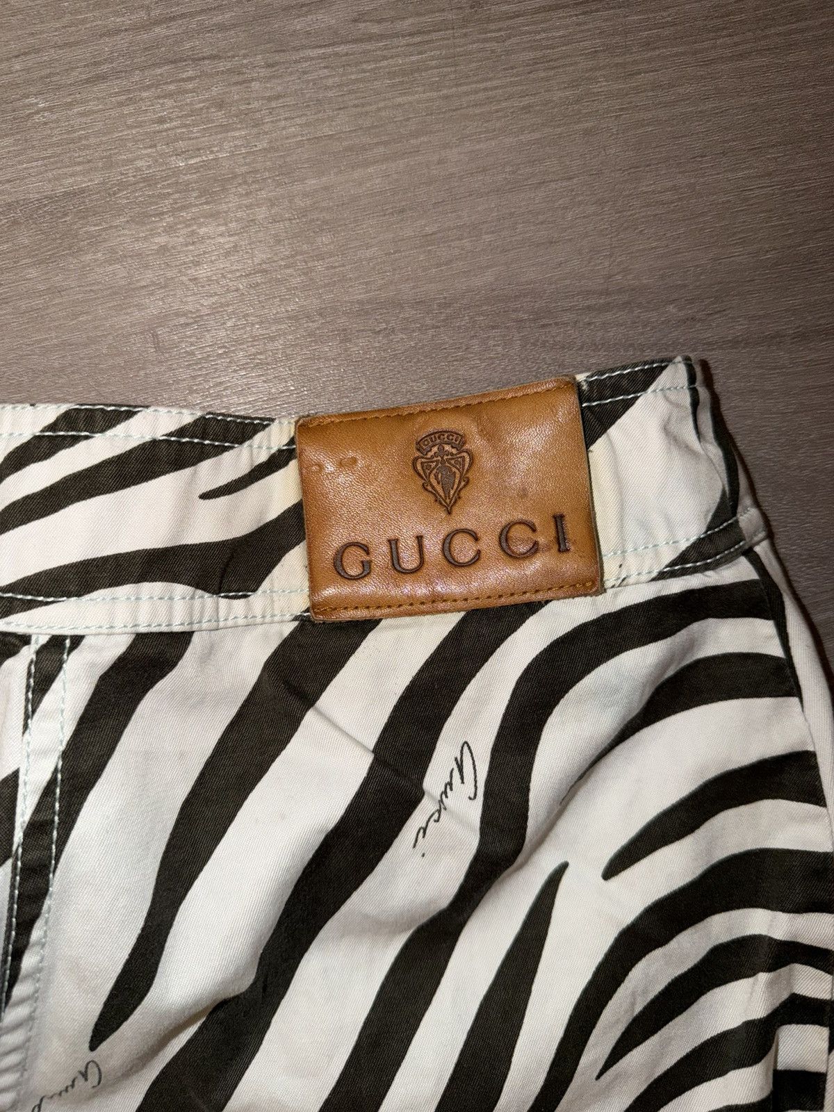 Gucci Gucci zebra pants Size 27" / US 4 / IT 40 - 3 Thumbnail