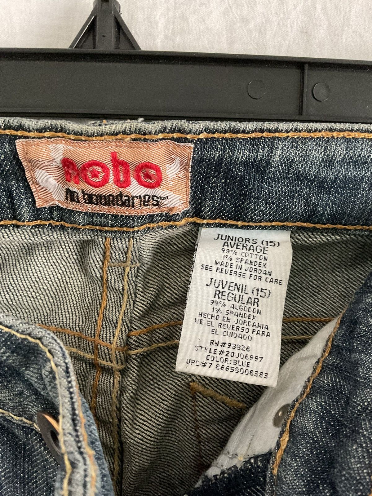 Vintage Nobo No Boundaries Jeans Size US 29 - 3 Thumbnail