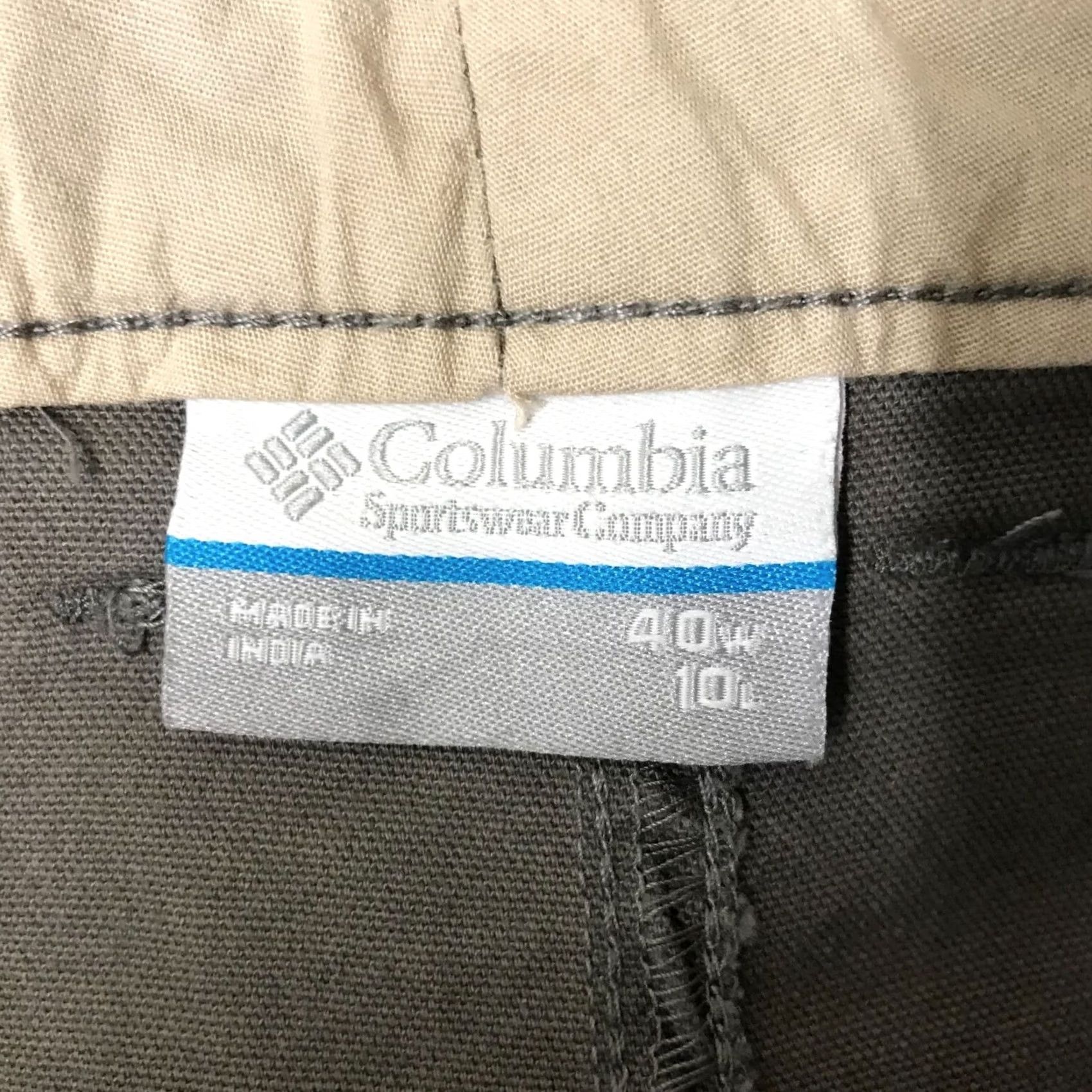 Vintage Columbia Mens 40 Beige Regular Fit Shorts Size US 40 / EU 56 - 5 Thumbnail