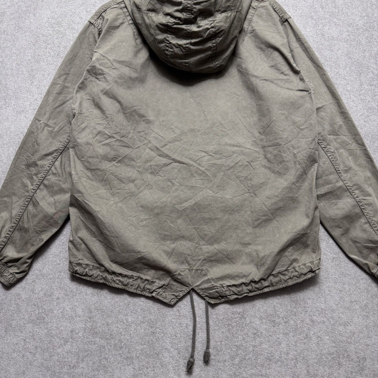Japanese Brand 516 Garment Dyed Smock Military Anorak Jacket Size US M / EU 48-50 / 2 - 8 Thumbnail
