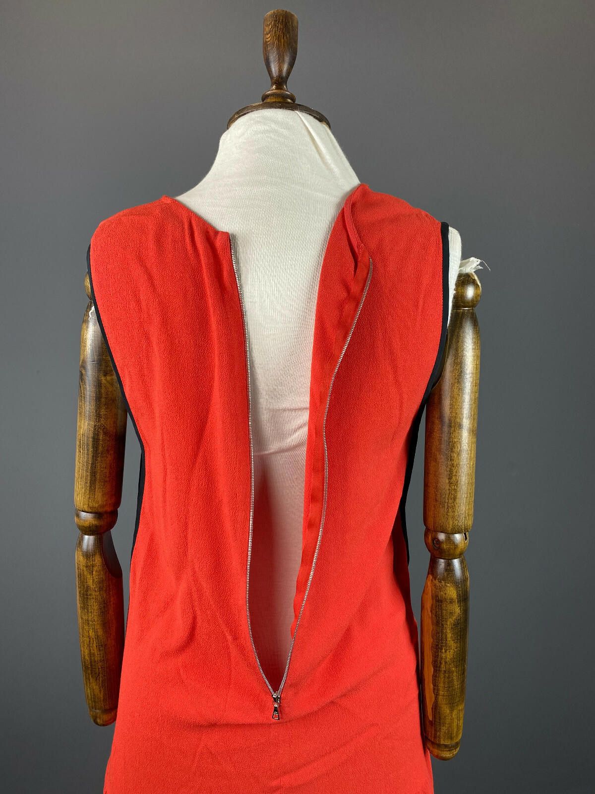 Sandro Sandro Paris Red Viscose Summer Tank Midi Dress Size 3 Size M / US 6-8 / IT 42-44 - 8 Thumbnail