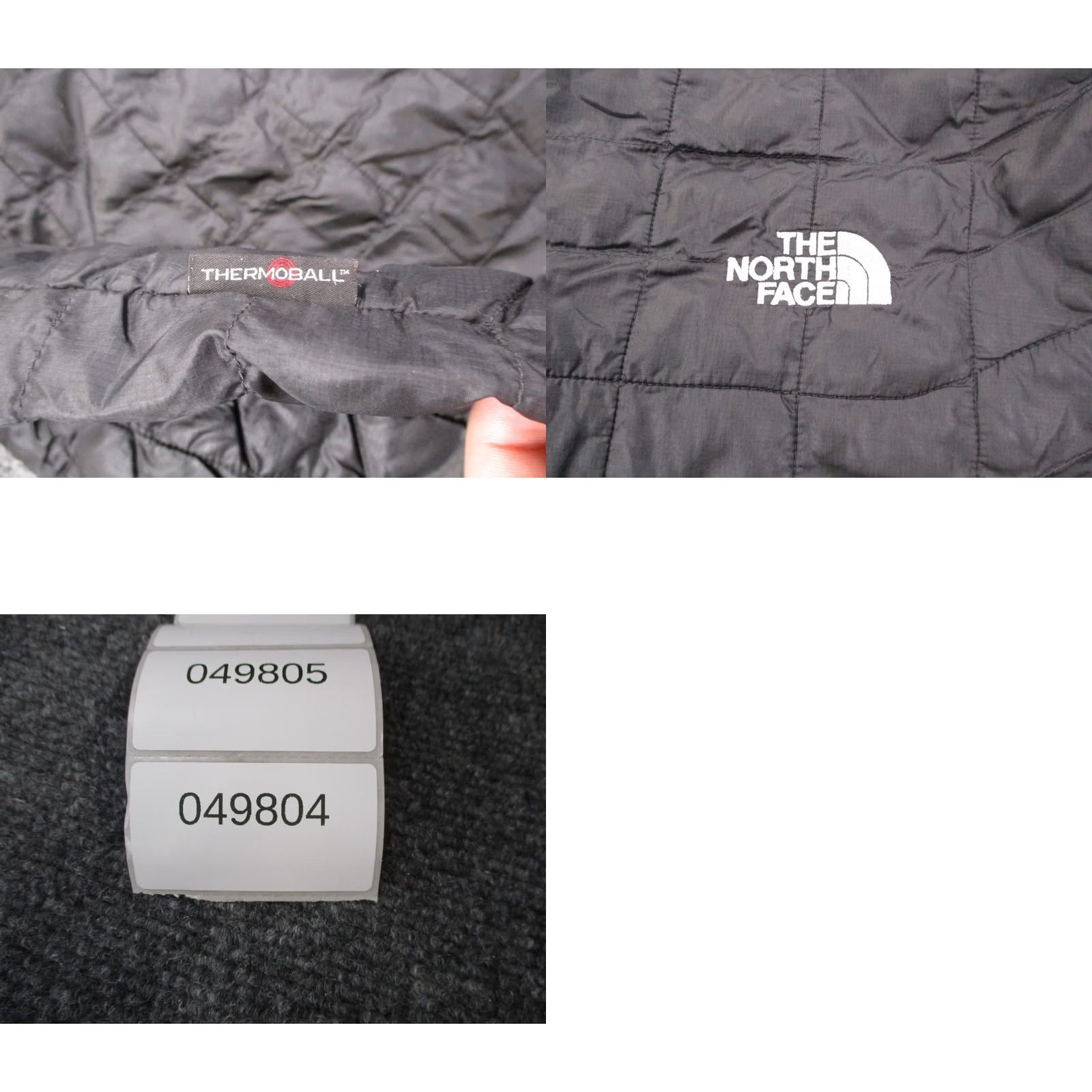 The North Face The North Face Jacket Mens XL Black Nylon Puffer Quilted Lightweight Windproof Full Zip Pockets Size US XL / EU 56 / 4 - 9 Thumbnail