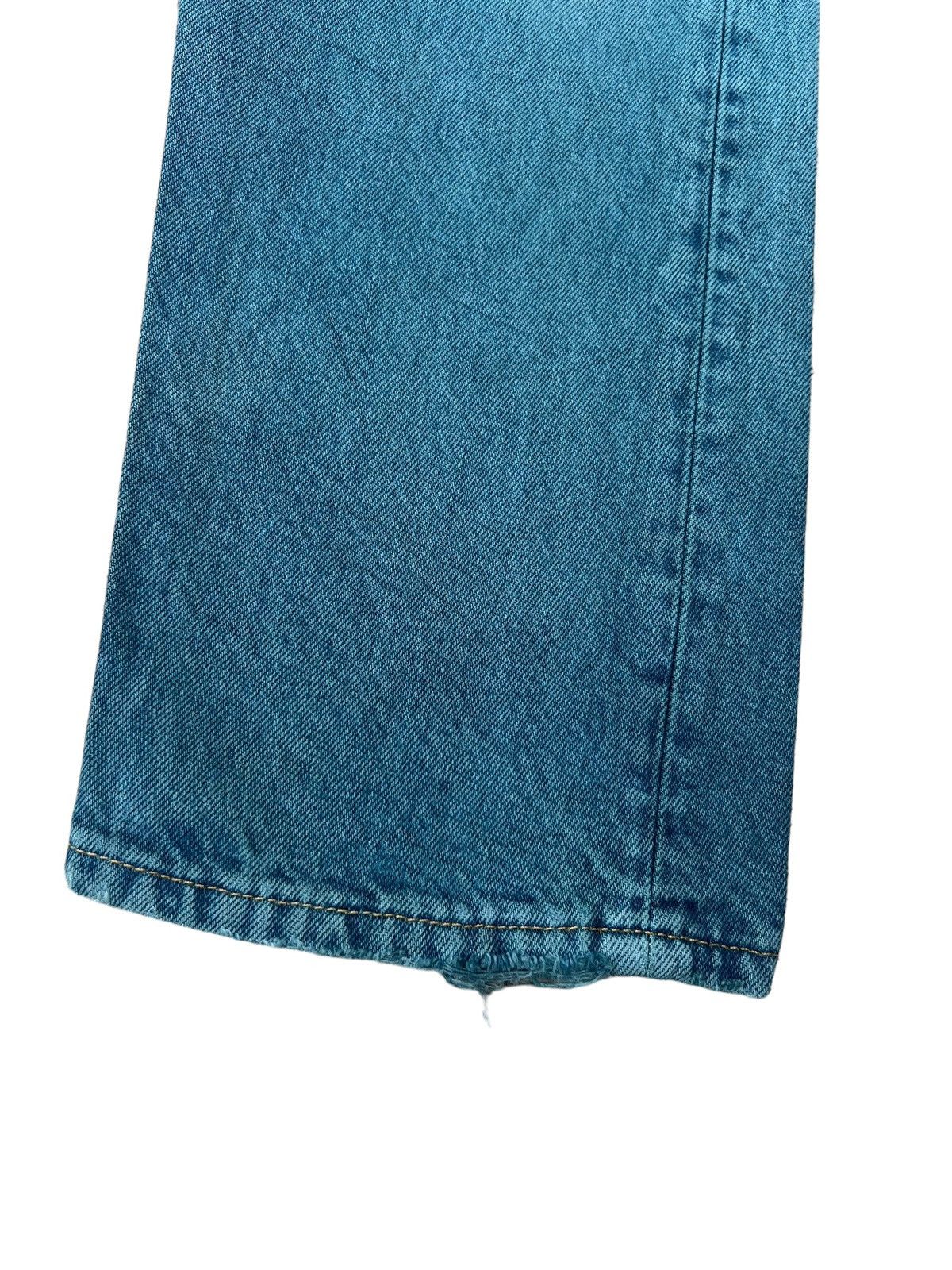 Levi's Vintage 90s Levi’s 501 Distress Mud Fade Green Denim Jeans Size US 30 / EU 46 - 10 Thumbnail