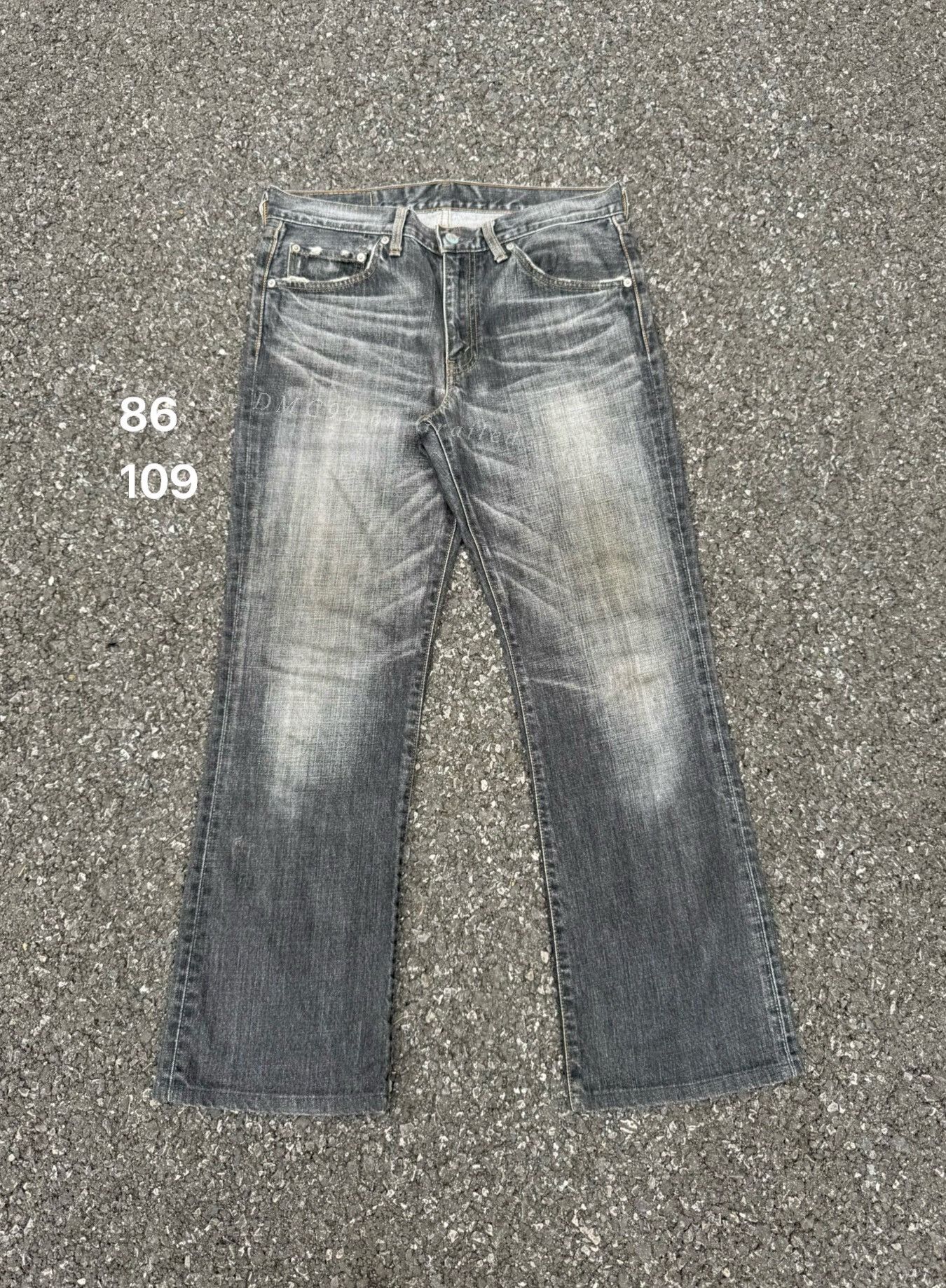 Vintage Vintage Levi's 517 00S Washed Jeans Size US 34 / EU 50 - 1 Thumbnail