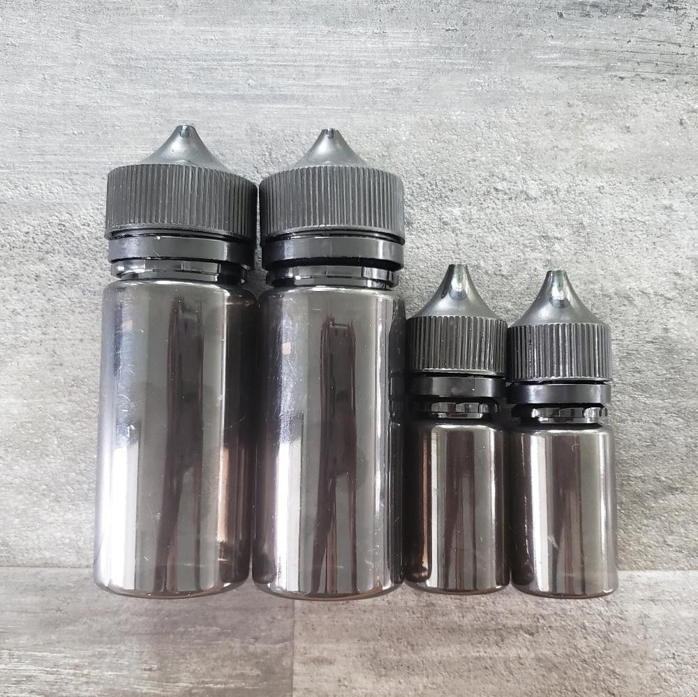 Designer Black Plastic Dropper Bottle 2 Bundle Size ONE SIZE - 1 Thumbnail