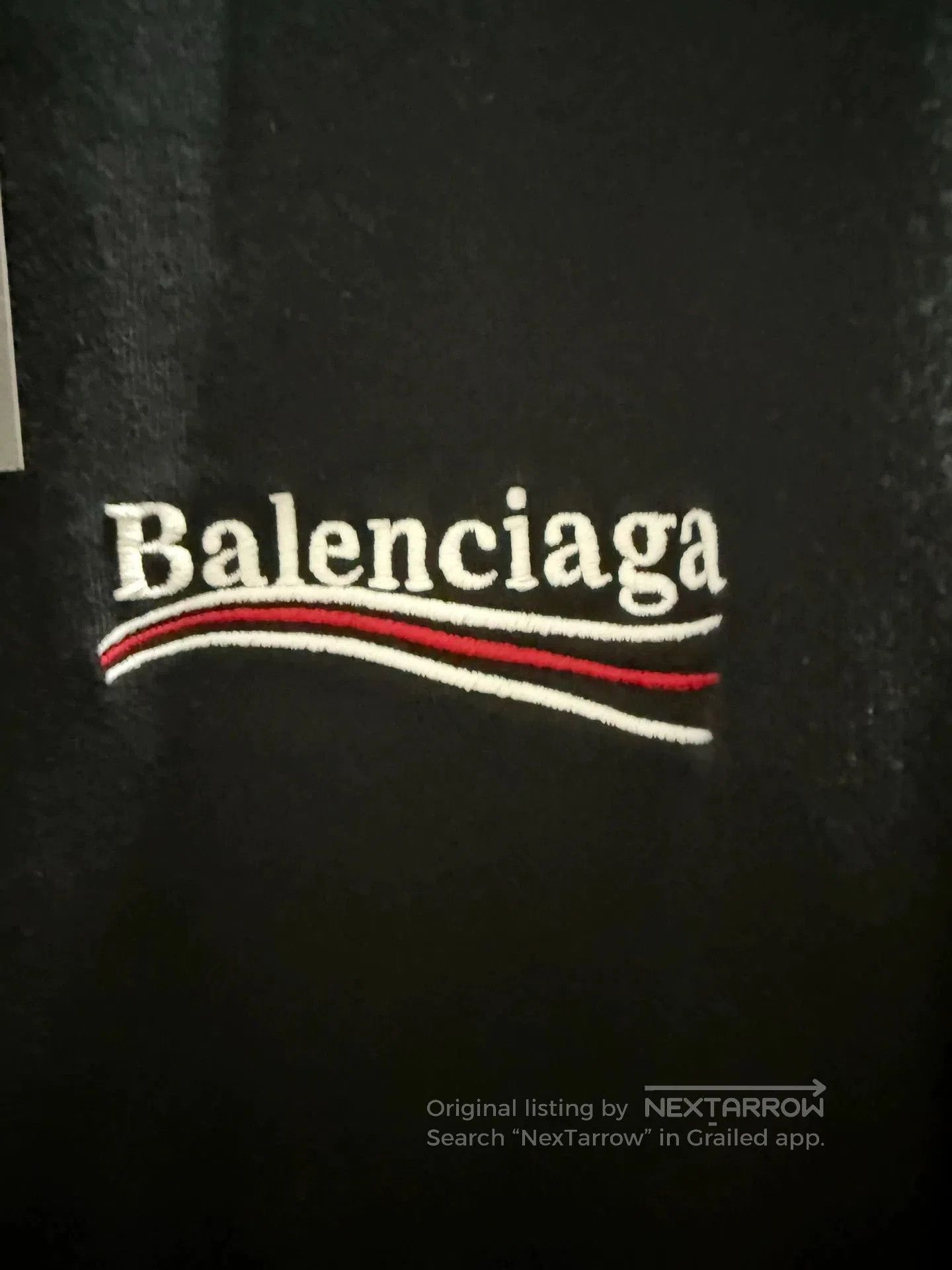 Balenciaga Balenciaga 23ss Coke Embroidery LS Top. Size US M / EU 48-50 / 2 - 3 Thumbnail