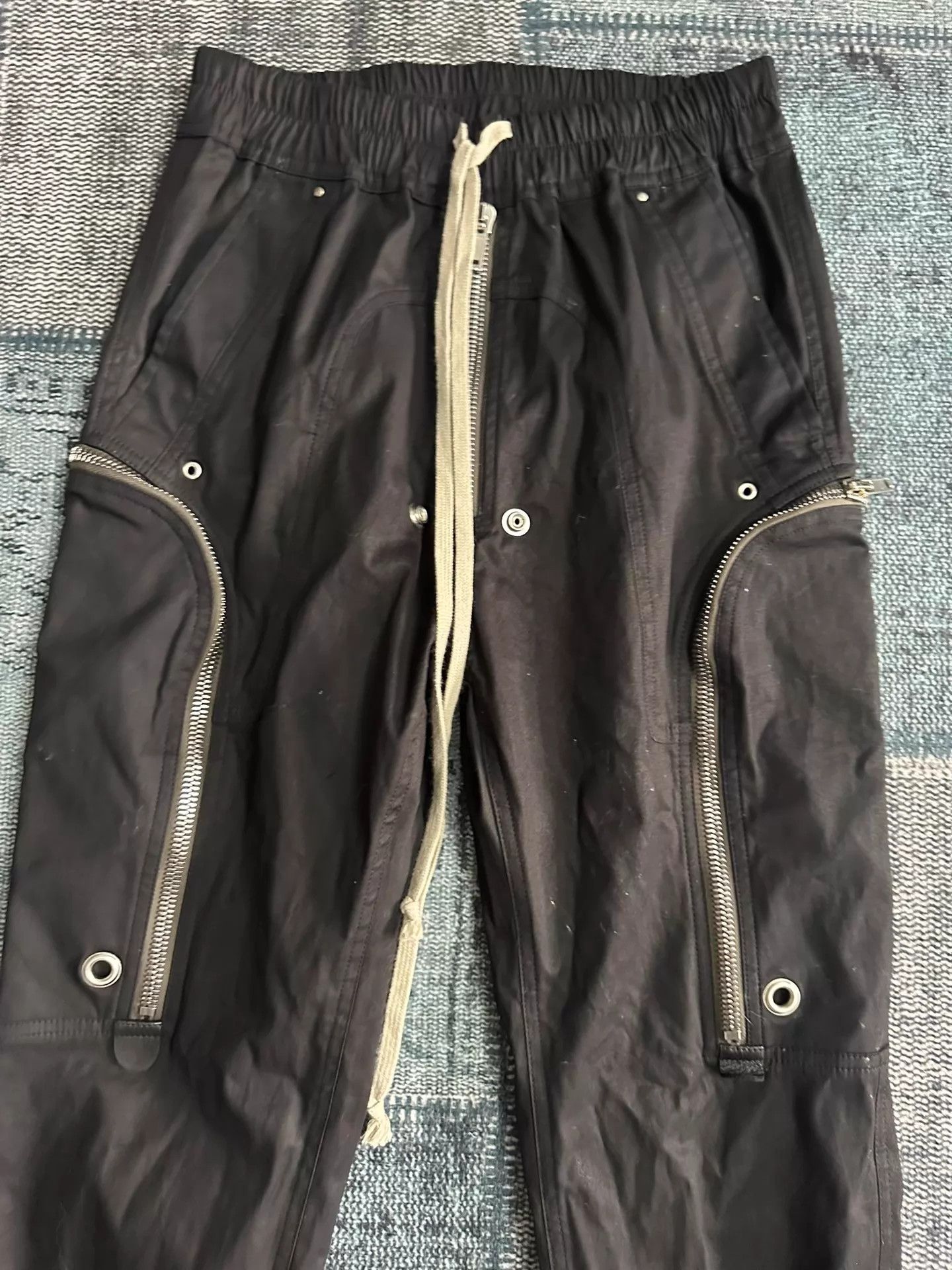Rick Owens Rick Owens 5-Zip Cargo Pants Barcus 46 Size US 30 / EU 46 - 2 Thumbnail