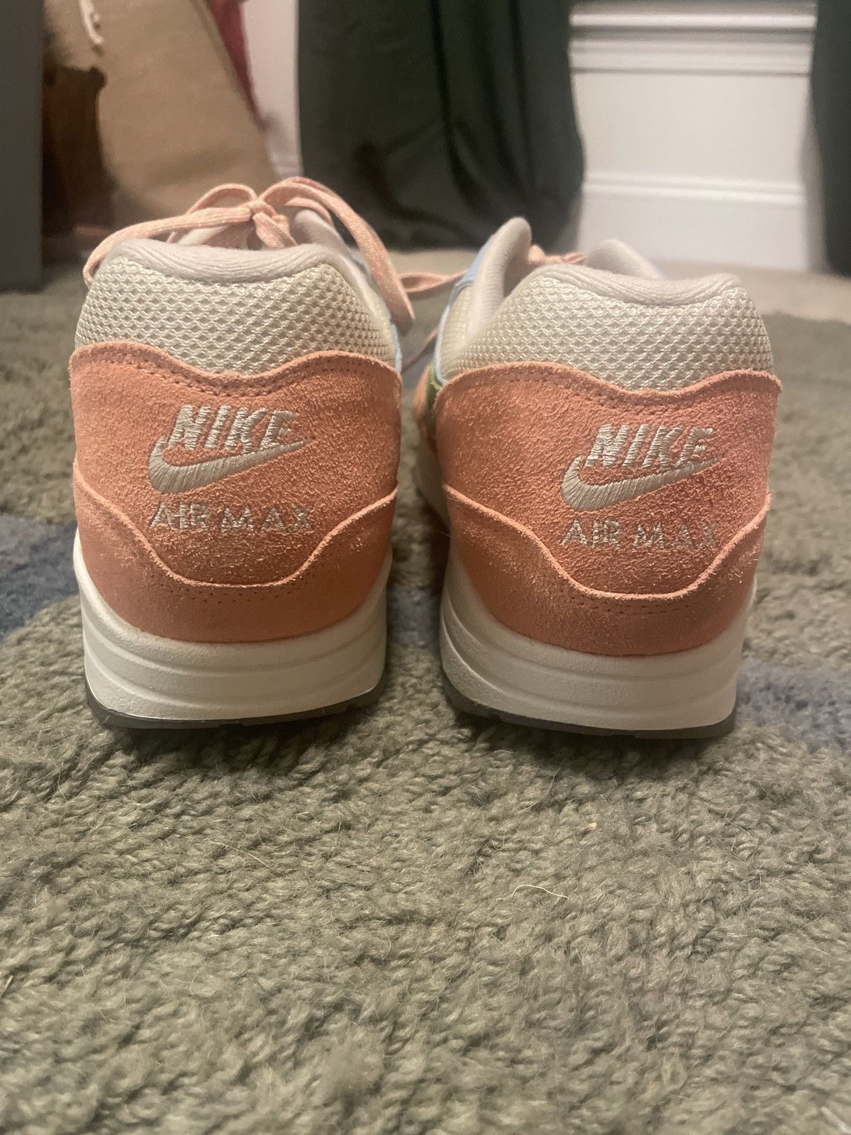 Nike Like New Multicolor Pastel Air Max 1 Size US 13 / EU 46 - 3 Thumbnail