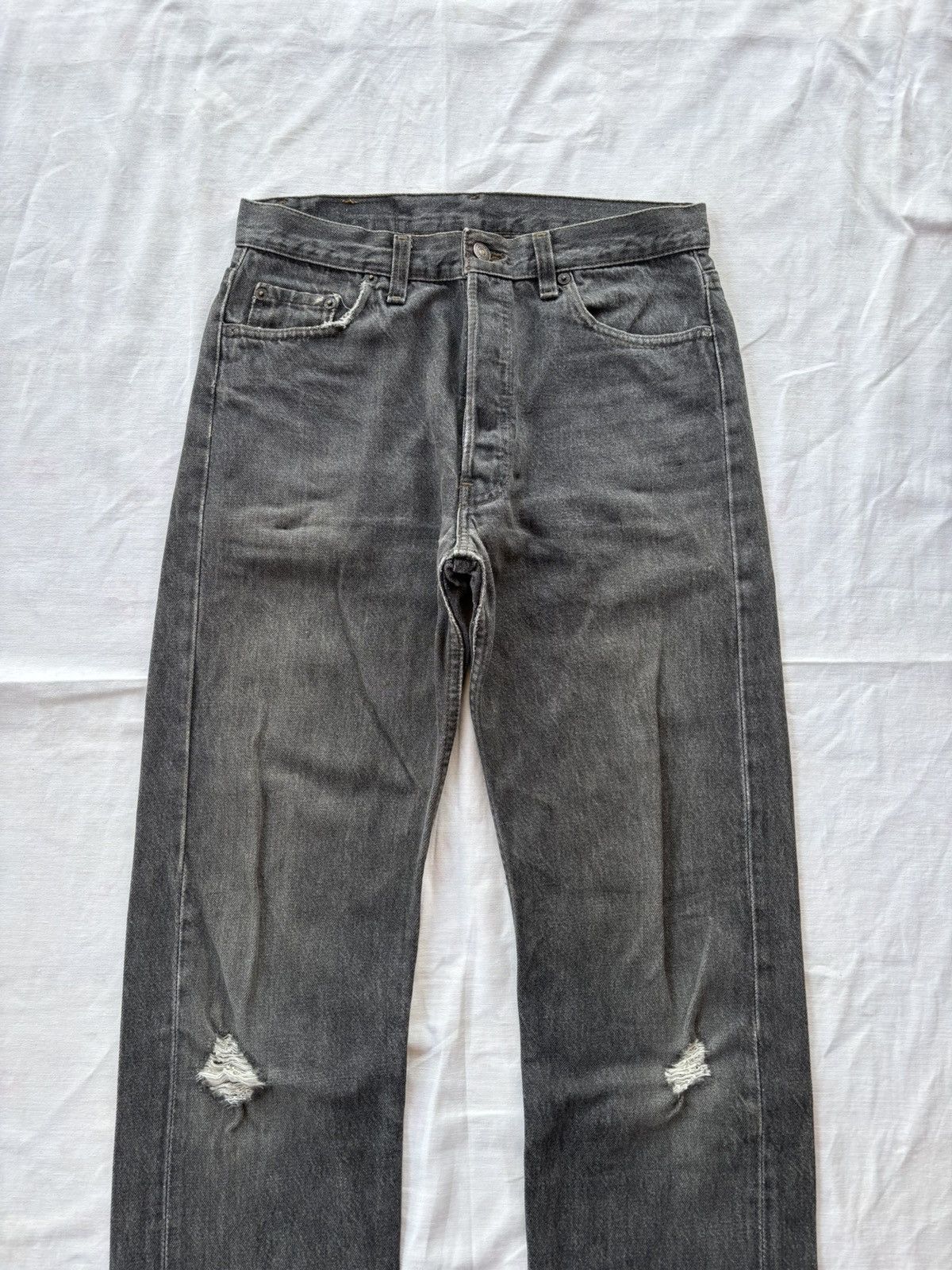 Kapital Vintage Levis 501 Rick Owens Style Distress Denim USA MADE Size US 30 / EU 46 - 5 Thumbnail