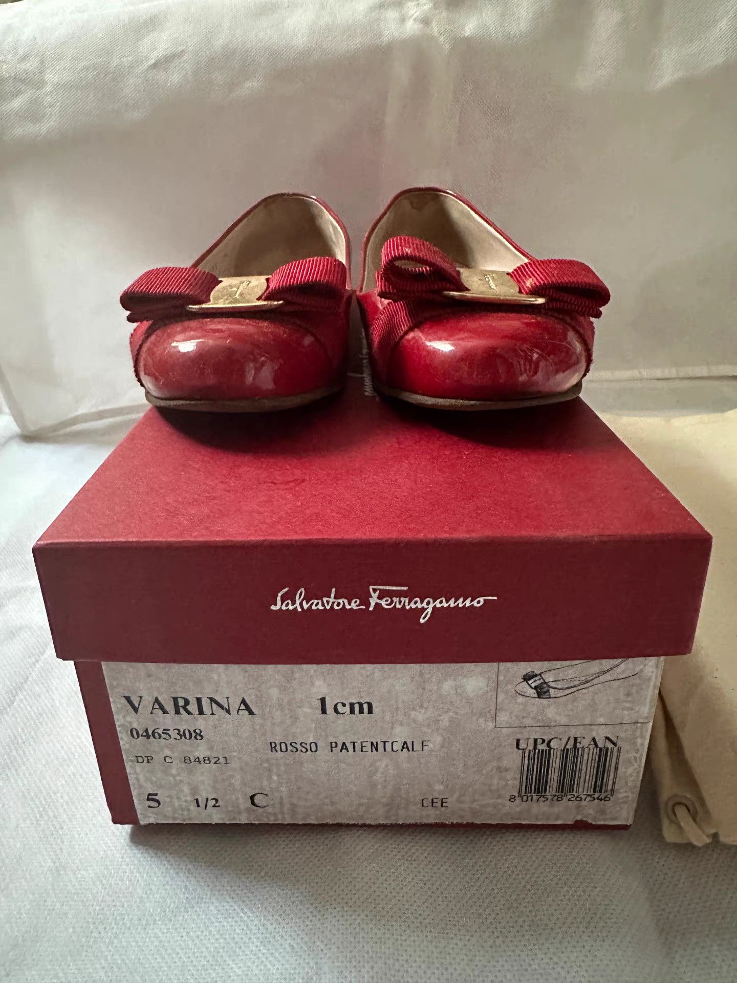 Salvatore Ferragamo Ferragamo Varina Ballet Flats Q9 Size US 6.5 / IT 36.5 - 1 Thumbnail