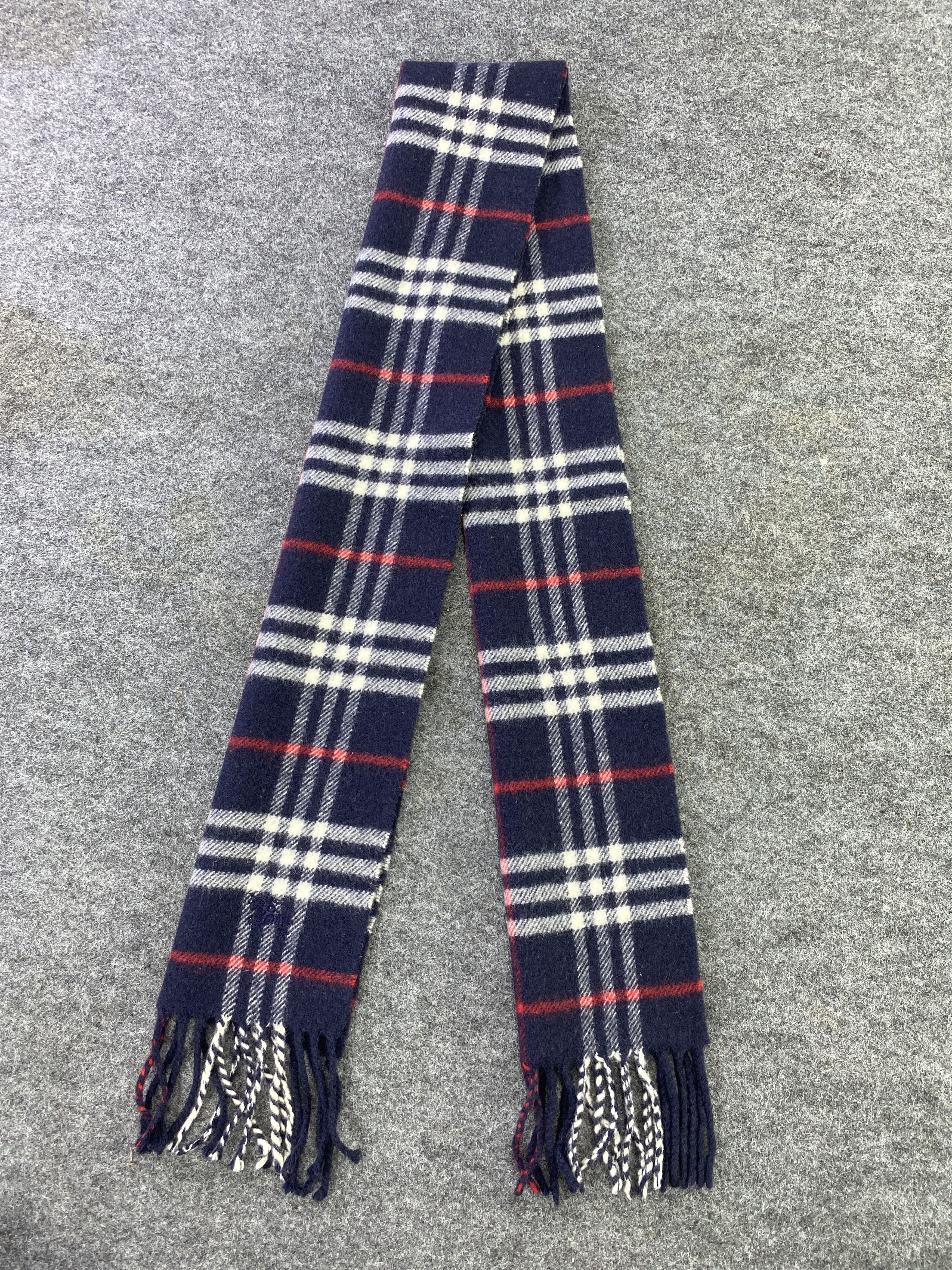 Burberry VINTAGE BURBERRY Scarf / Muffler / Neckwear -T509 Size ONE SIZE - 5 Thumbnail