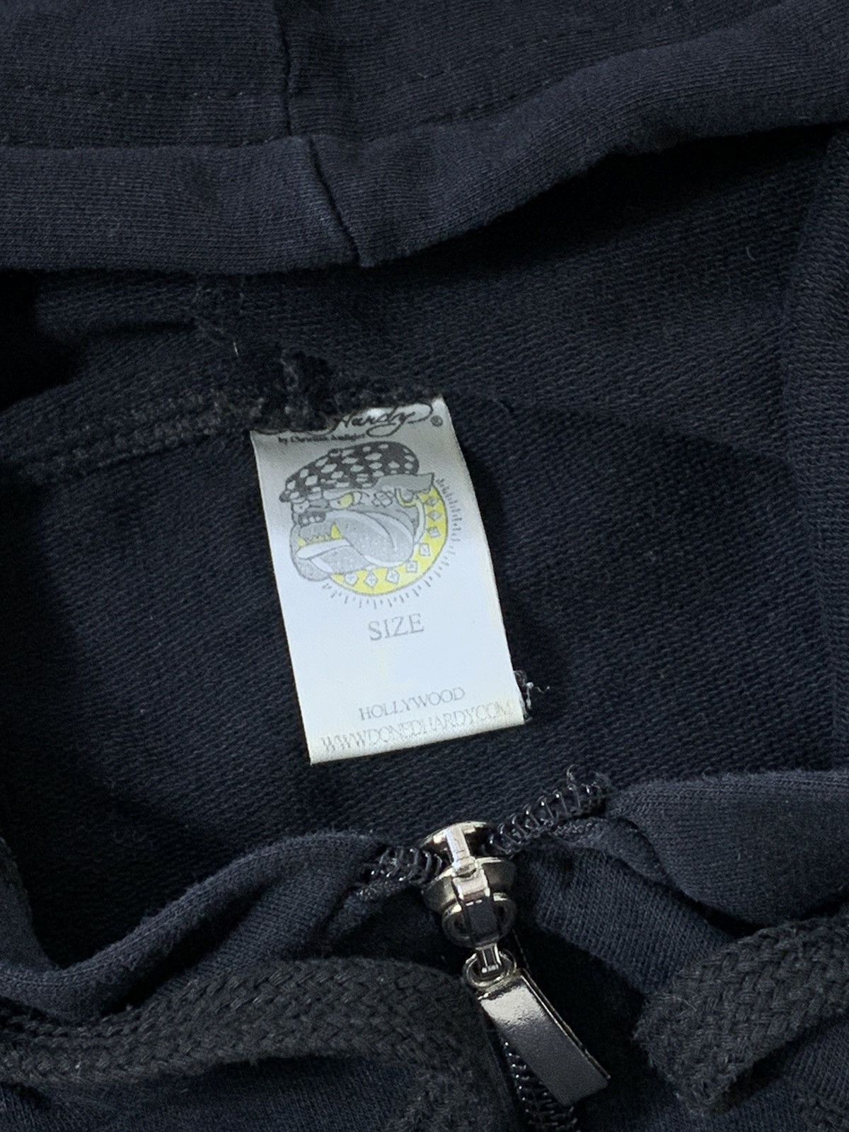 Ed Hardy VINTAGE ED HARDY BY CHRISTIAN AUDIGIER 2000s ZIP UP HOODIE Size L / US 10 / IT 46 - 8 Thumbnail