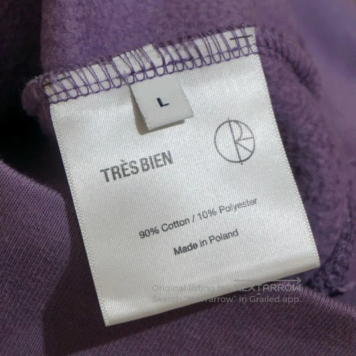 Polar Skate Co. Polar x Tres Bien 2017 AW Hoodie. Size US L / EU 52-54 / 3 - 7 Thumbnail