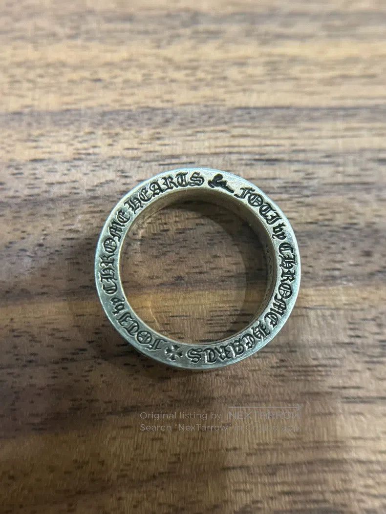 Chrome Hearts CHROME HEARTS US 8 Skull and Crossbones ring Size ONE SIZE - 2 Thumbnail