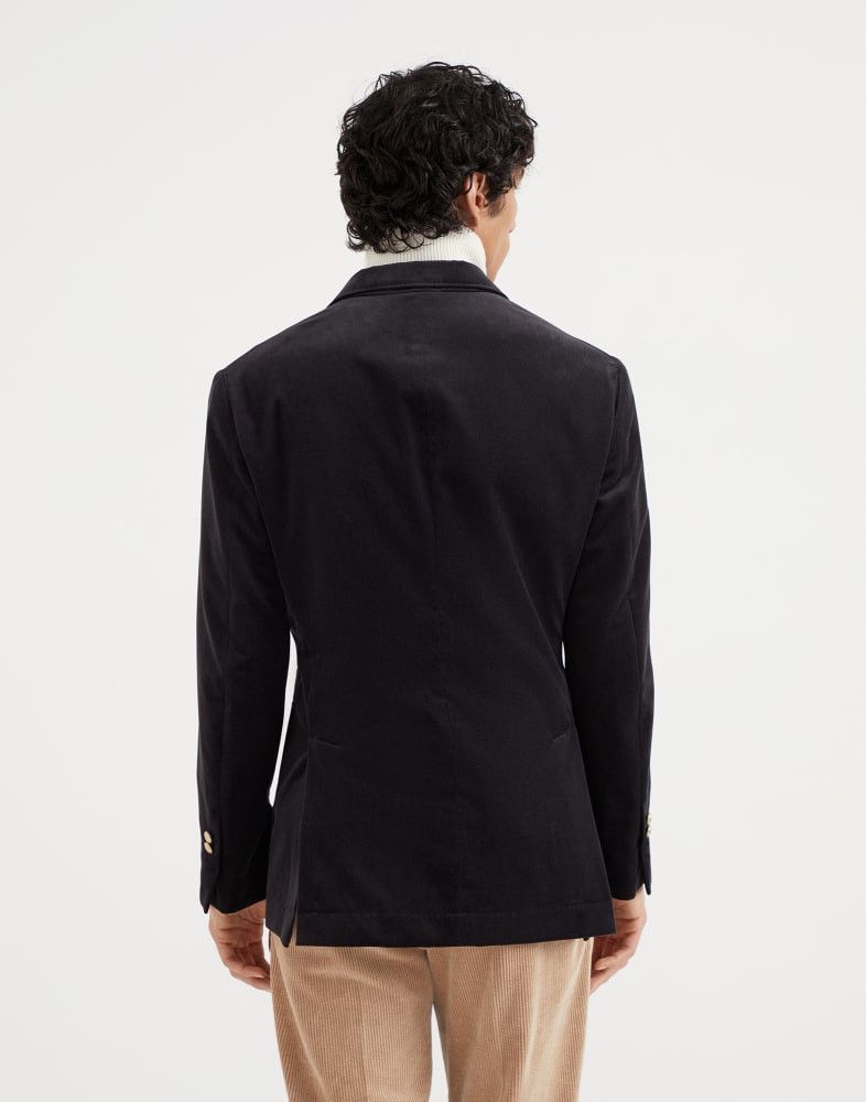 Brunello Cucinelli o1w1db10925 Suit-Type Jacket in Black Size US M / EU 48-50 / 2 - 5 Thumbnail
