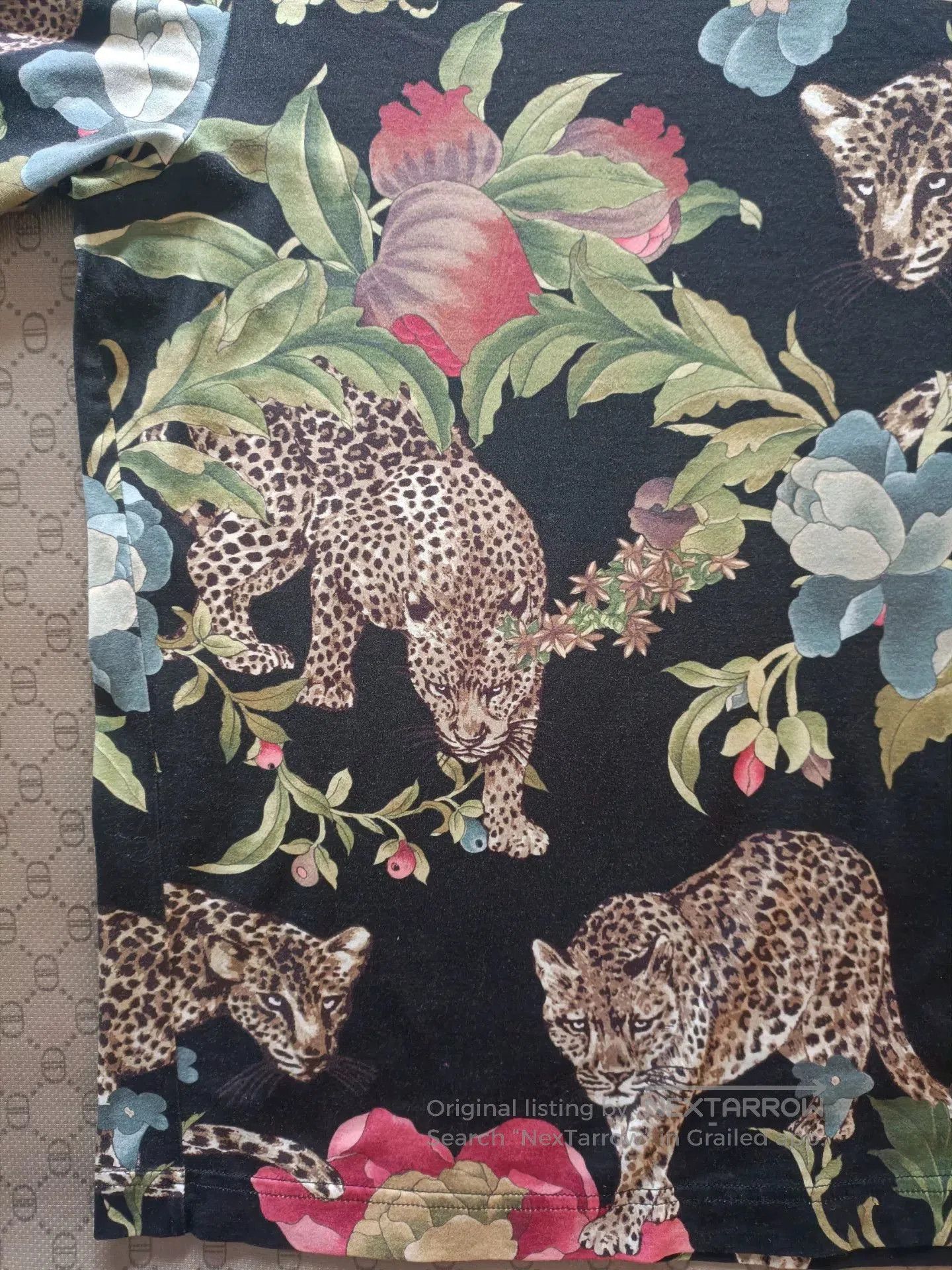 Dolce & Gabbana Dolce & Gabbana Leopard Floral T. Size US S / EU 44-46 / 1 - 5 Thumbnail