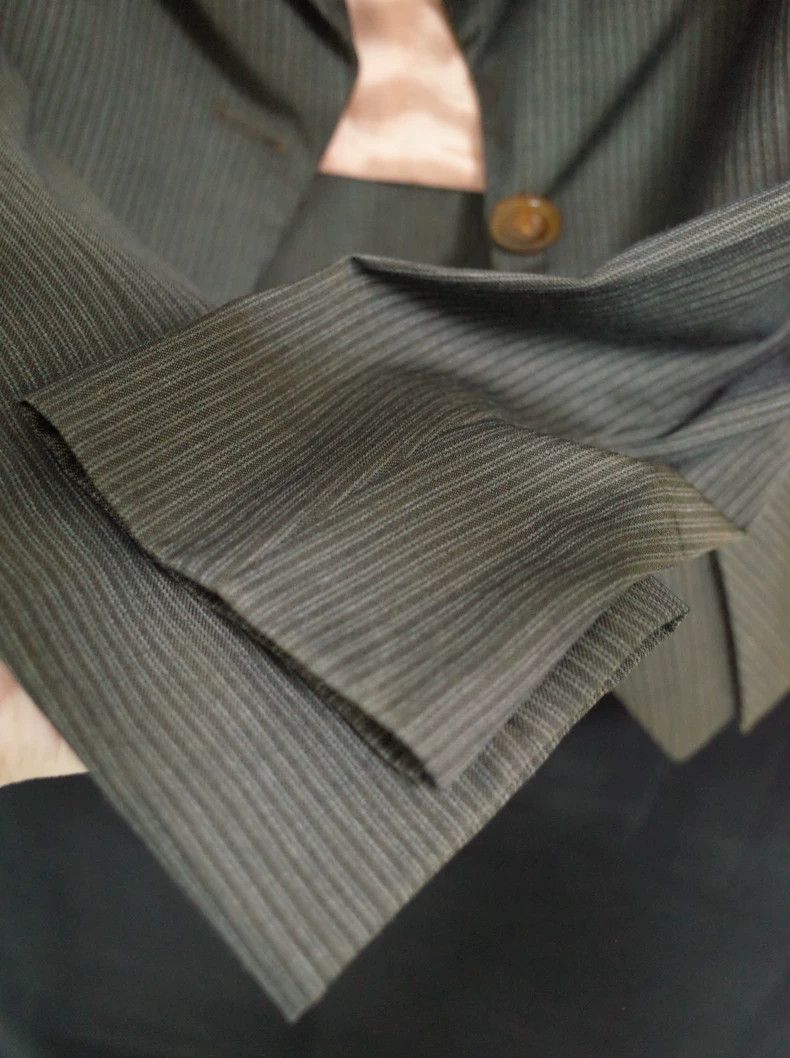 Vivienne Westwood Vivienne Westwood Straightened crease collar wool suit jac Size XS / US 0-2 / IT 36-38 - 6 Thumbnail