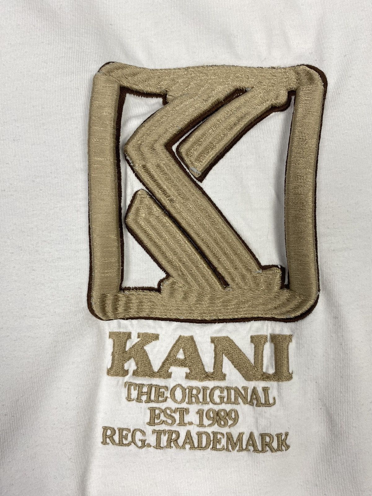Karl Kani Karl Kani Embroidered Center Logo Hip Hop Rap T Shirt Size US L / EU 52-54 / 3 - 6 Thumbnail