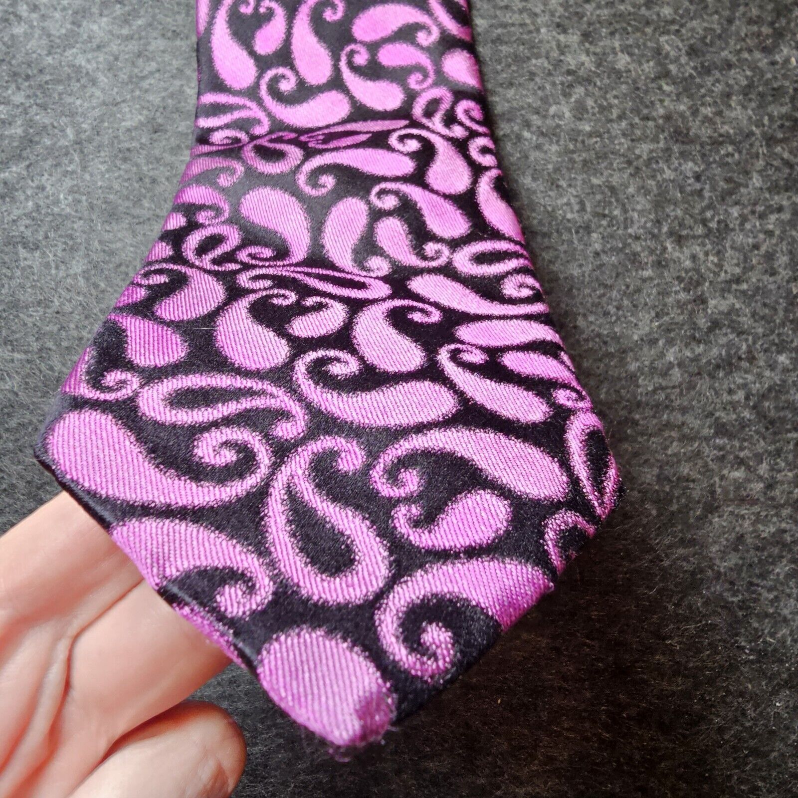 Ted Baker Ted Baker Tie Italian Silk Paisley Purple Designer London Size ONE SIZE - 13 Thumbnail