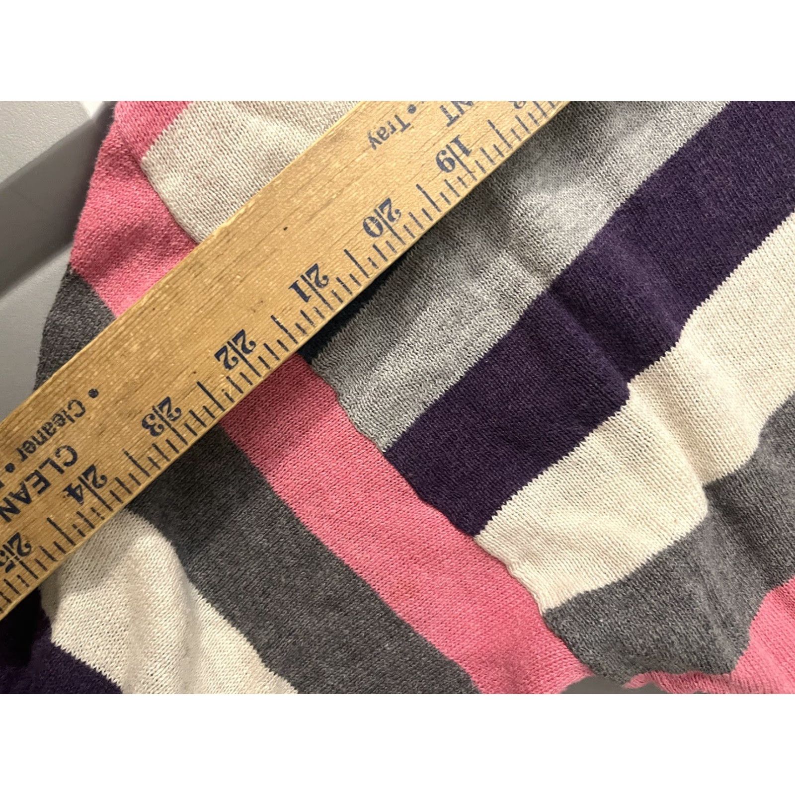 H&M H&M Divided Womens Striped Knit Sweater Round Neck Size S Multicolor Pullover Knit Lightweight Fall Winter Womens Size S / US 4 / IT 40 - 5 Thumbnail