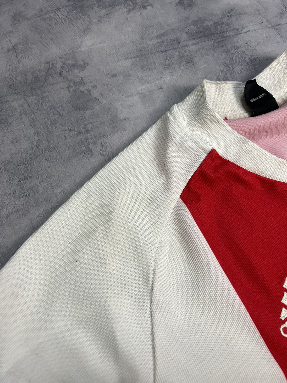 Adidas × Vintage Vintage Adidas Ajax Amsterdam 2002-03 Soccer Jersey Size US L / EU 52-54 / 3 - 4 Thumbnail