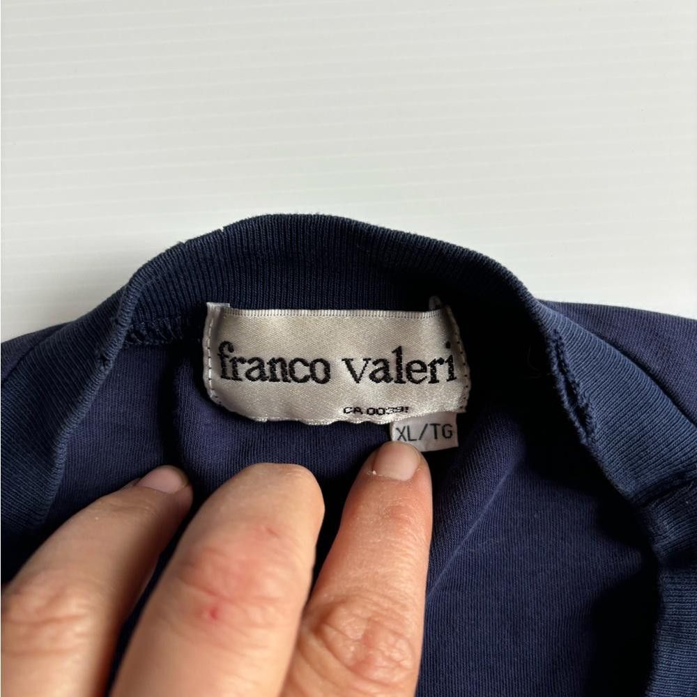 Designer Vintage Franco Valeri T-Shirt Size XL / US 12-14 / IT 48-50 - 4 Thumbnail