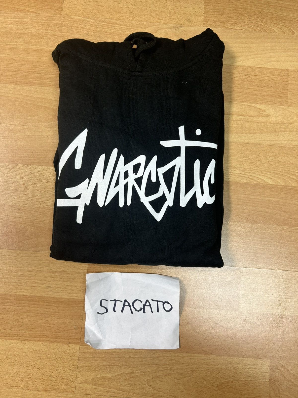 Gnarcotic × Rap Tees Gnarcotic Lil Gnar Logo Hoodie Black/White Size US S / EU 44-46 / 1 - 5 Thumbnail