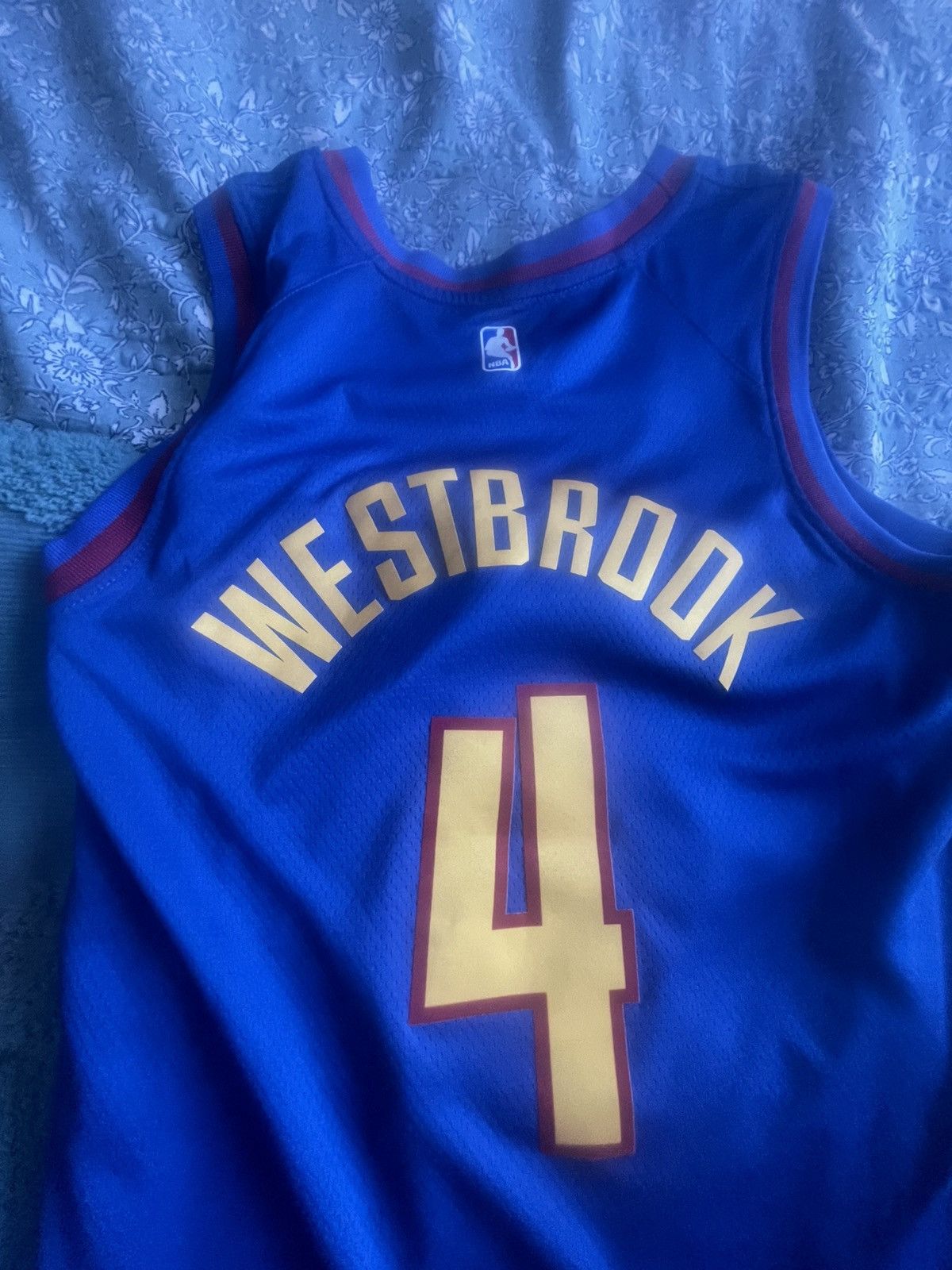 NBA Russel Westbrook statement Jersey Size US M / EU 48-50 / 2 - 2 Thumbnail