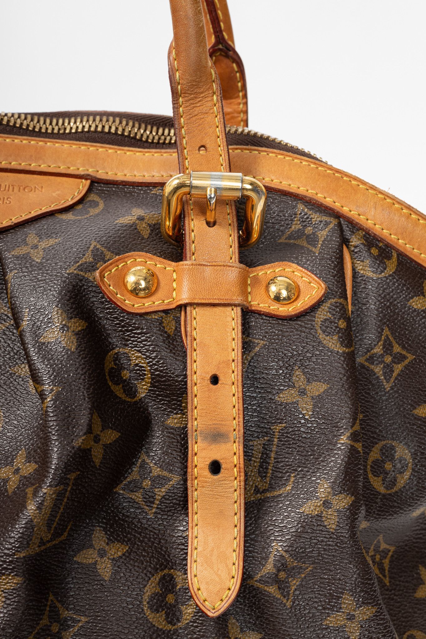 Louis Vuitton Louis Vuitton Tivoli GM Monogram & Leather-Trim Handbag Size ONE SIZE - 7 Thumbnail