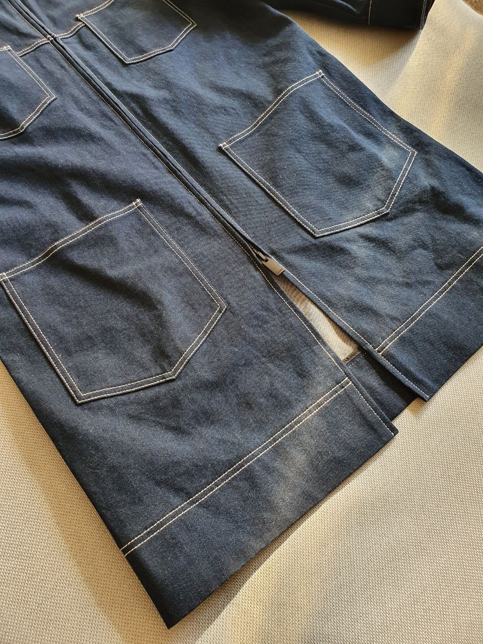 Fendi Fendi x Fila Big Logo Denim Jacket Coat Size US L / EU 52-54 / 3 - 11 Thumbnail
