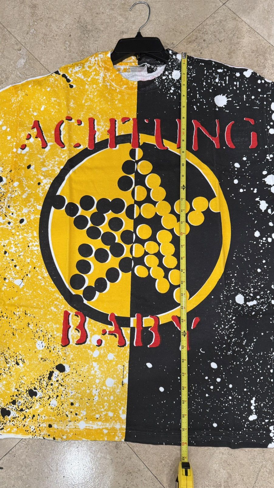 Band Tees 1991 U2 Achtung T Shirt Baby Zoo Tv Tour Tee AOP Size XXL Size US XXL / EU 58 / 5 - 6 Thumbnail