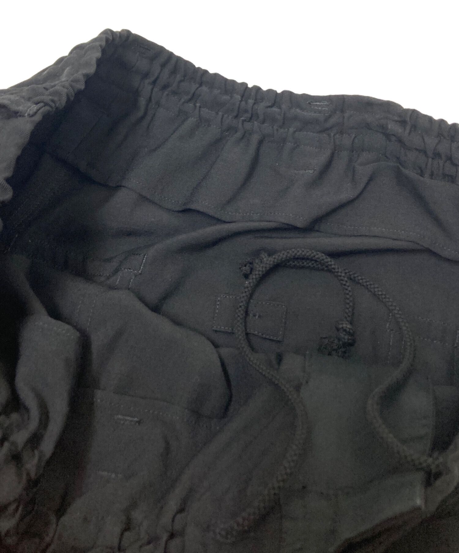 Yohji Yamamoto Yohji Yamamoto pour homme Wrinkled Gabardine Wrap Pants Size US 36 / EU 52 - 5 Thumbnail
