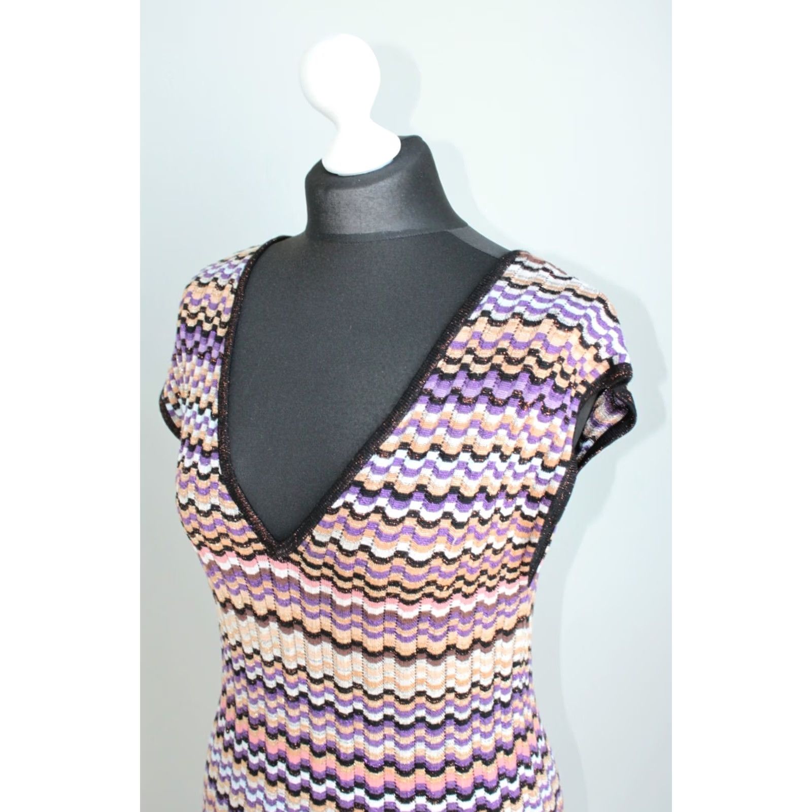Missoni Missoni Lindex womens classic dress S A-Line Dress Multicoloured Long Women Girls Mens Size S / US 4 / IT 40 - 2 Thumbnail