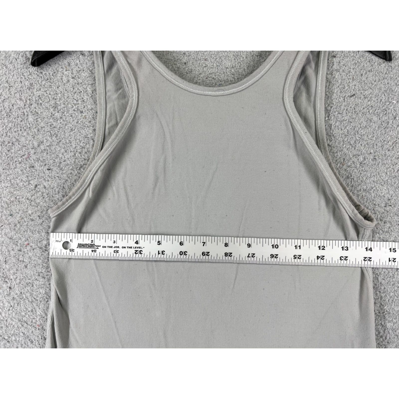 Lululemon Lululemon Shirt Women 6 Gray Tank High Neck Gym Running Size M / US 6-8 / IT 42-44 - 6 Thumbnail