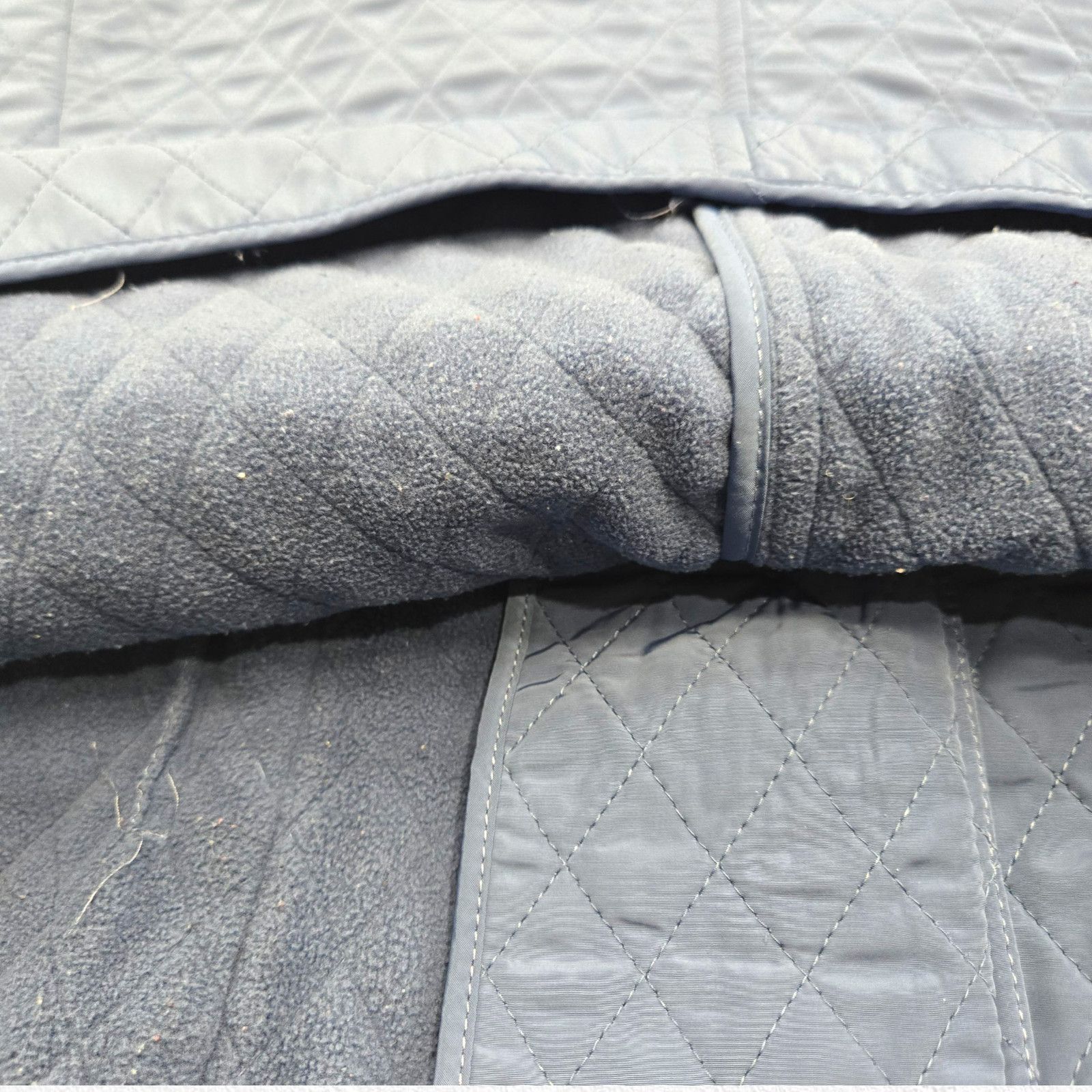 Other Talbots Blue Quilted Fleece-Lined Vest Size Large Petite Size L / US 10 / IT 46 - 7 Thumbnail