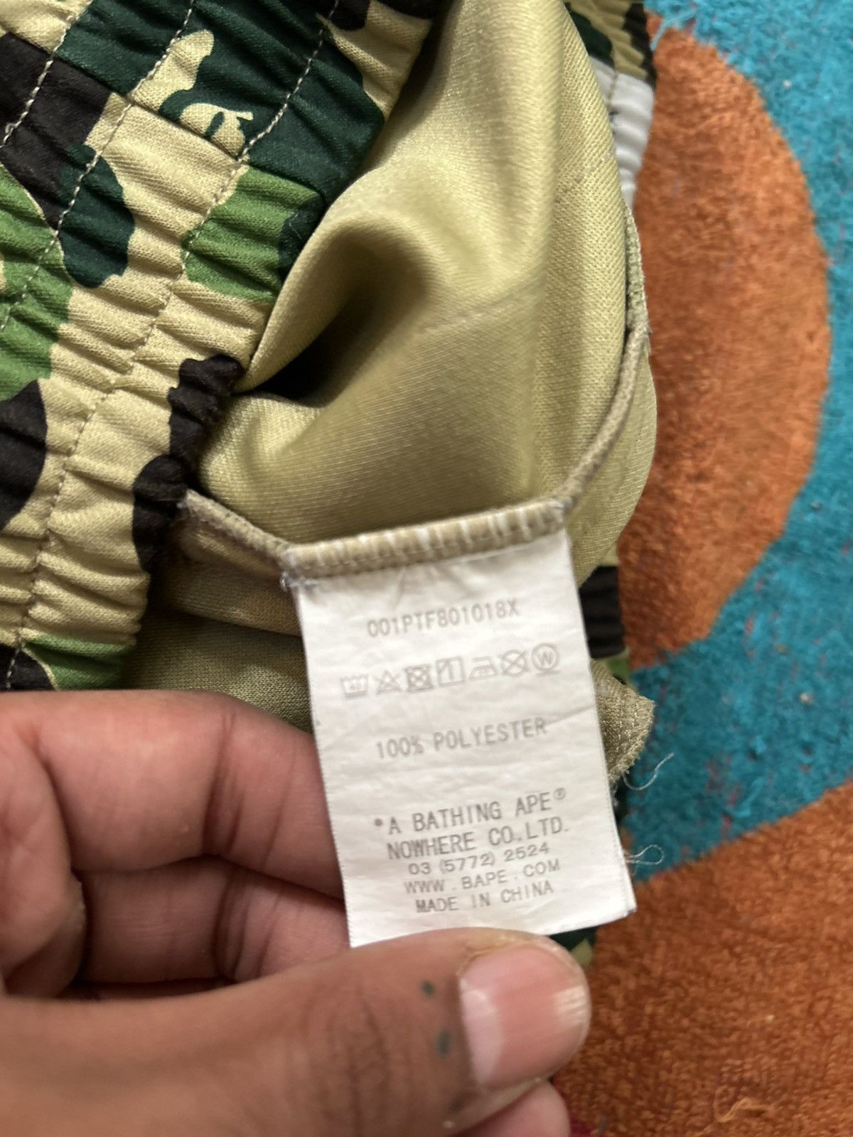 Bape Bape Tape Jersey Pants Size US 36 / EU 52 - 5 Thumbnail
