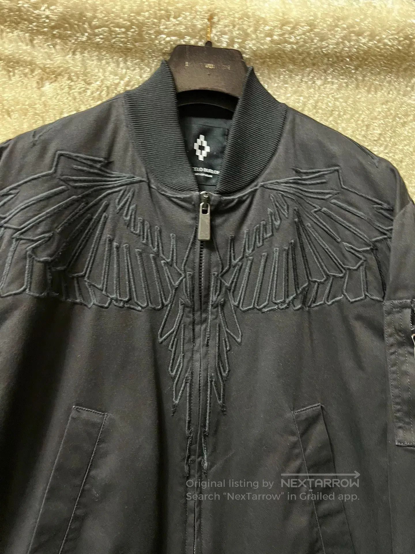 Saint Laurent Paris Marcelo Burlon Saint Laurent Men's MA1 Bomber Jacket. Size US S / EU 44-46 / 1 - 4 Thumbnail