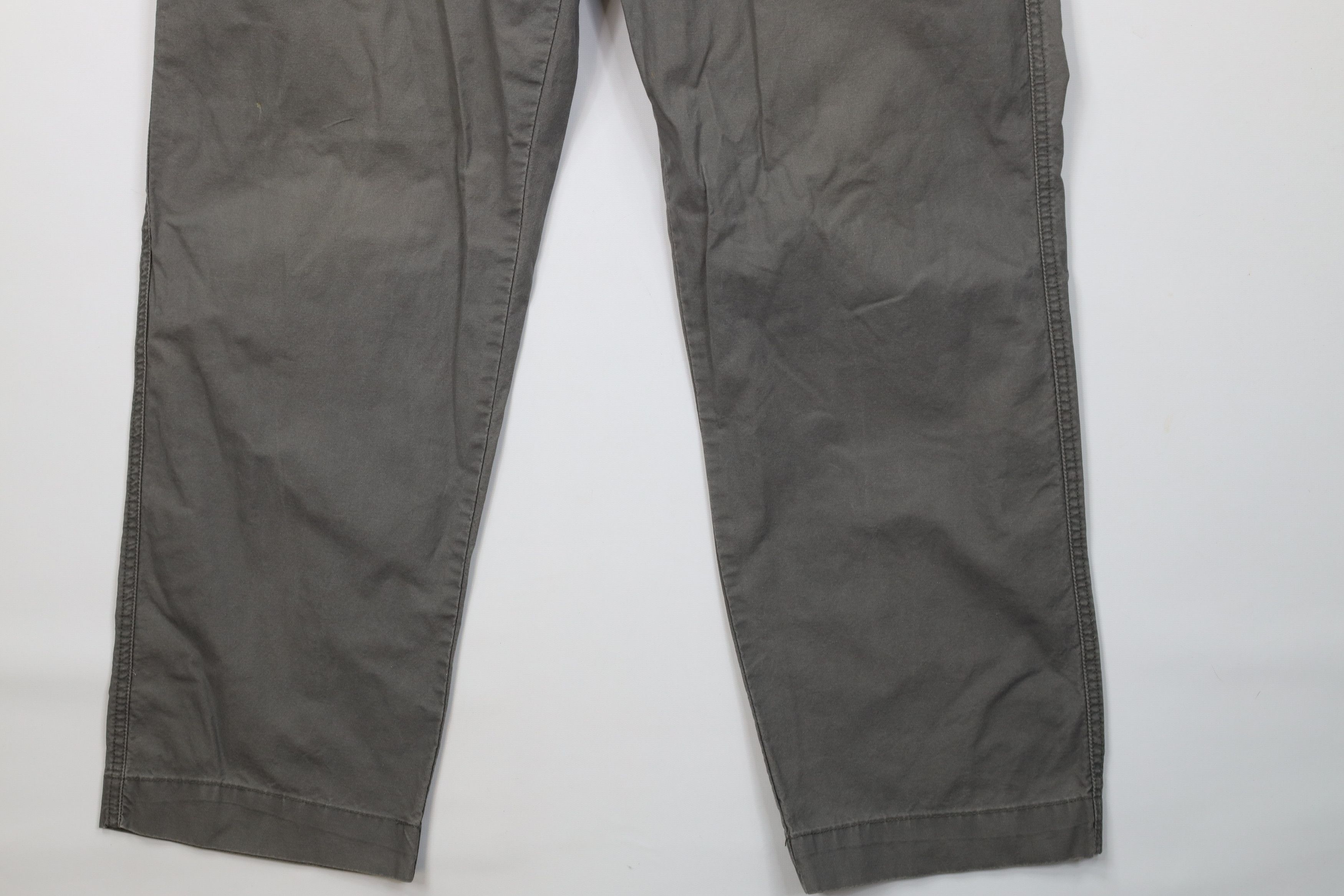 Cabelas Vintage Cabelas Wide Leg Trekking Hiking Pants Green Cotton Size US 36 / EU 52 - 4 Thumbnail