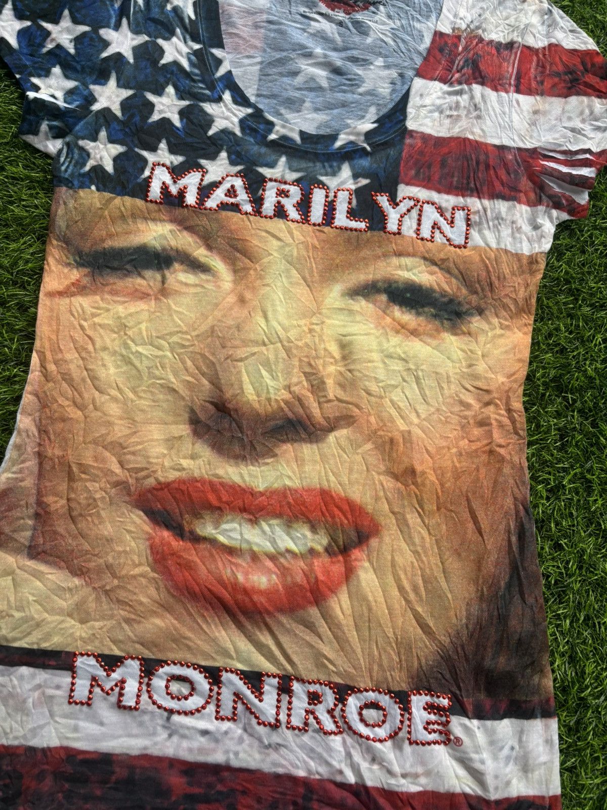 Hysteric Glamour Y2k Marilyn Monroe Full Print Tshirt Size S / US 4 / IT 40 - 5 Thumbnail