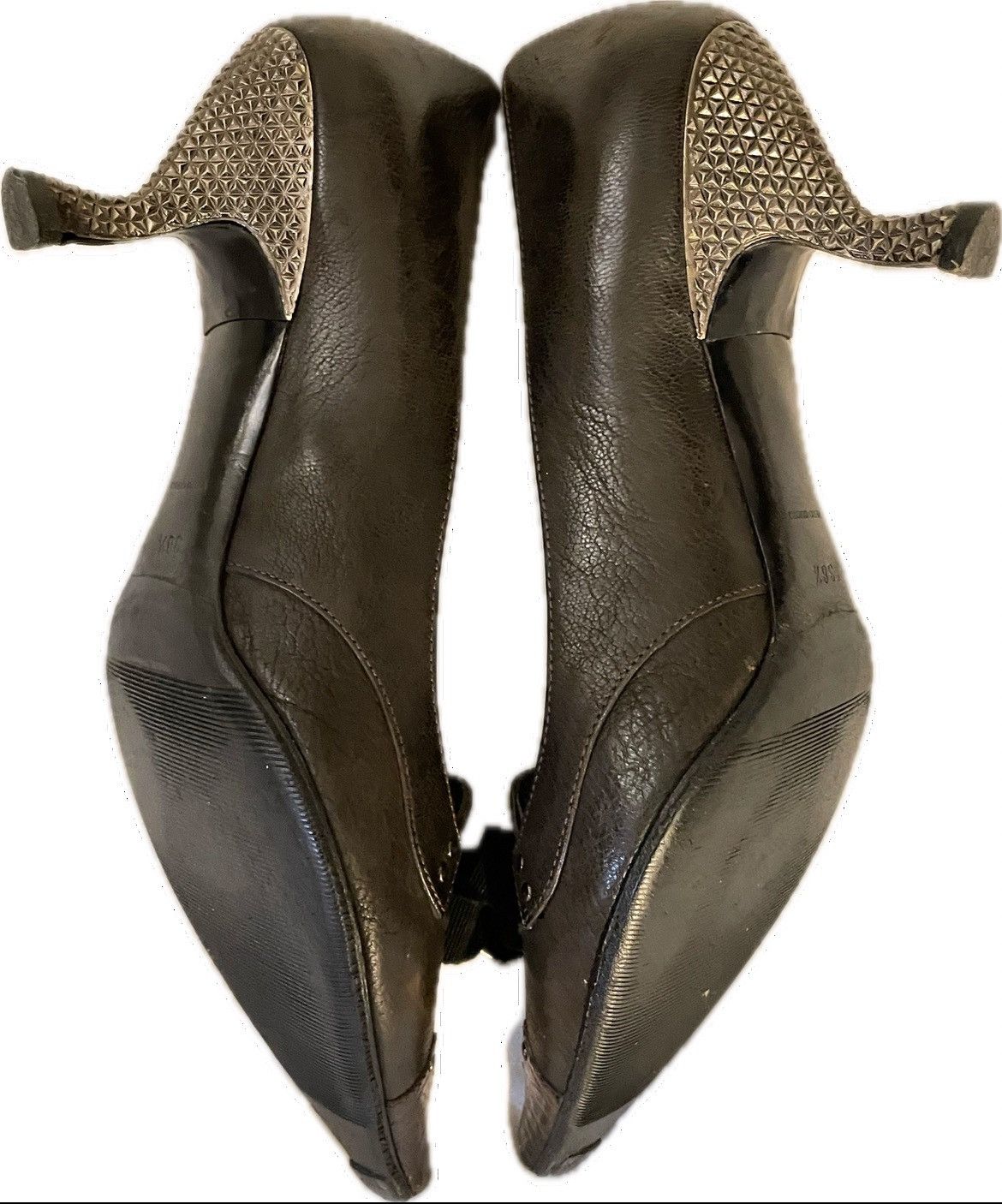 Prada Prada Leather Heels Size US 8 / IT 38 - 4 Thumbnail