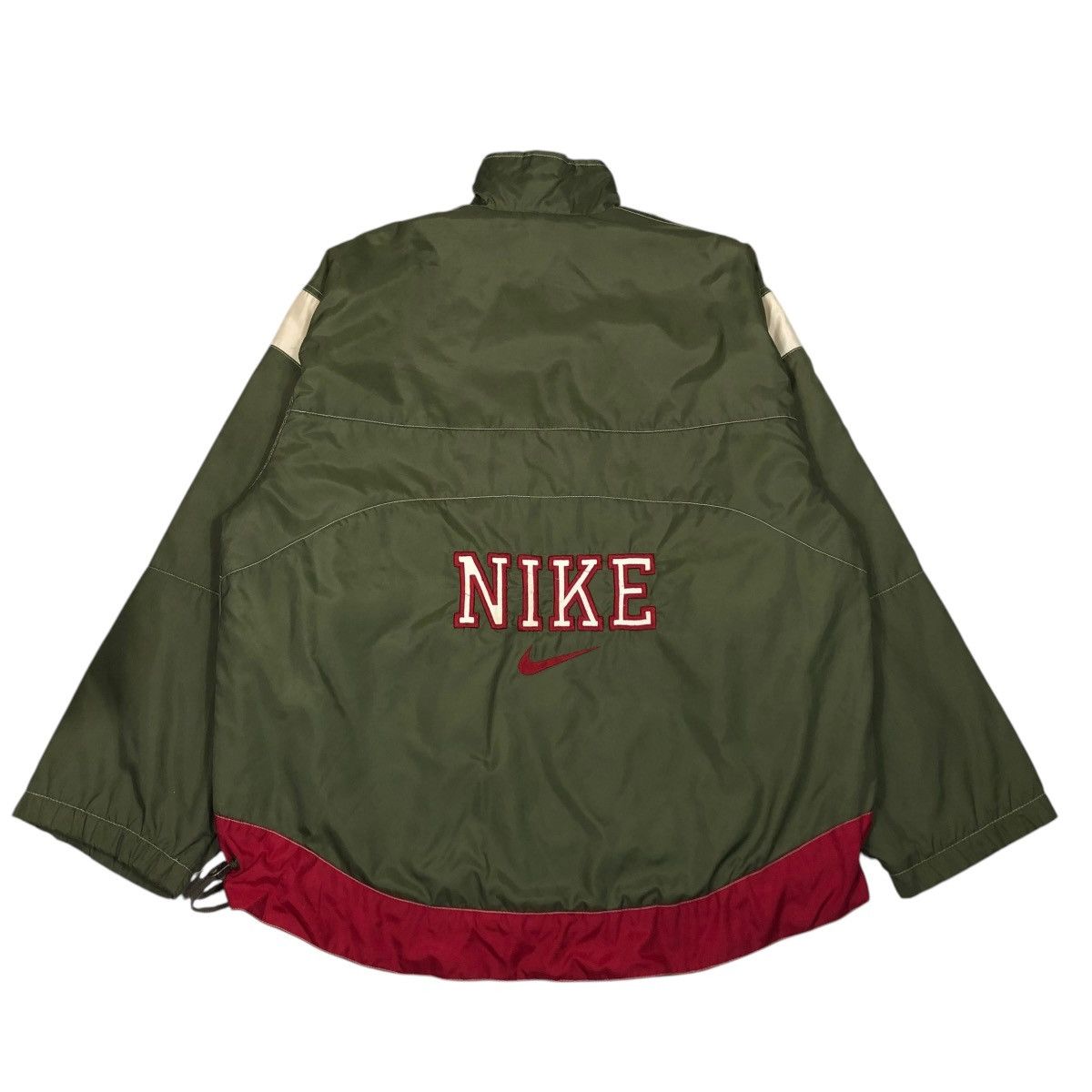 Nike 🔥VINTAGE HALF ZIPPER ANORAK JACKET NIKE BIG SWOOSH Size US M / EU 48-50 / 2 - 1 Thumbnail