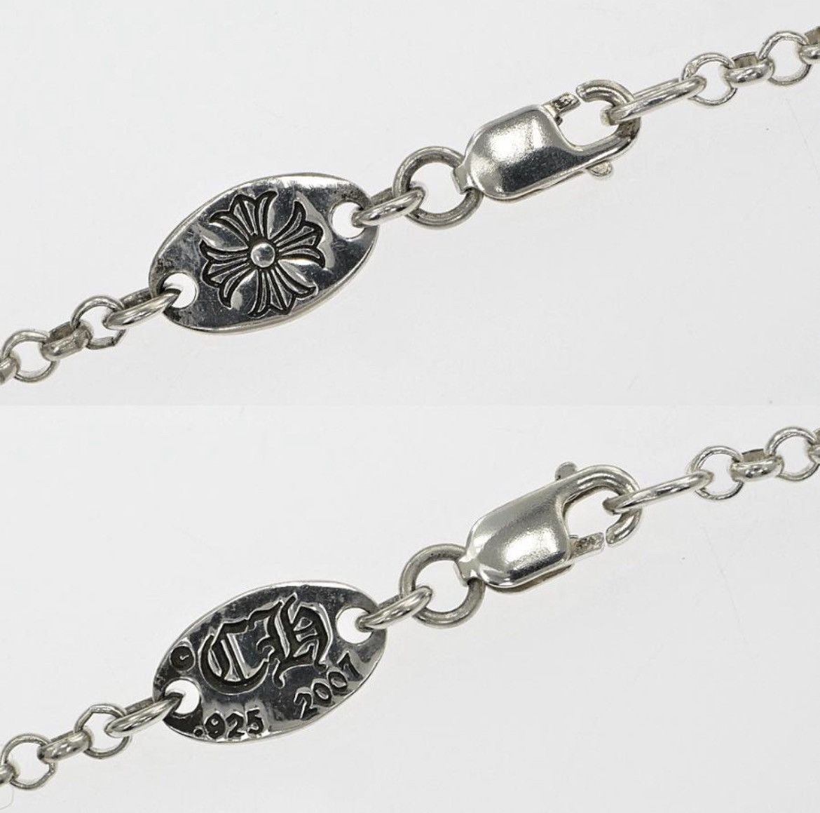 Chrome Hearts Chrome hearts letter hearts neckchain necklace Size ONE SIZE - 8 Thumbnail