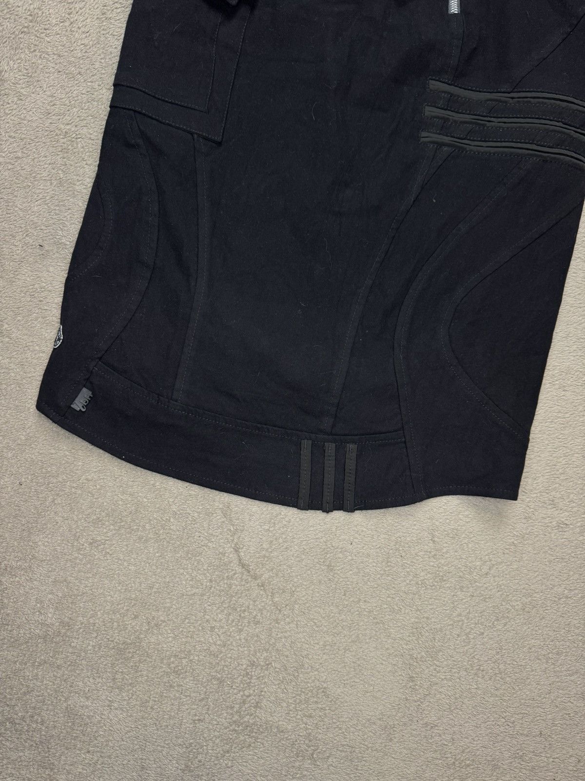 Japanese Brand Vintage Multizip MIDI Skirt Helmut Lang Yohji Yamamoto vibe Size 27" / US 4 / IT 40 - 3 Thumbnail