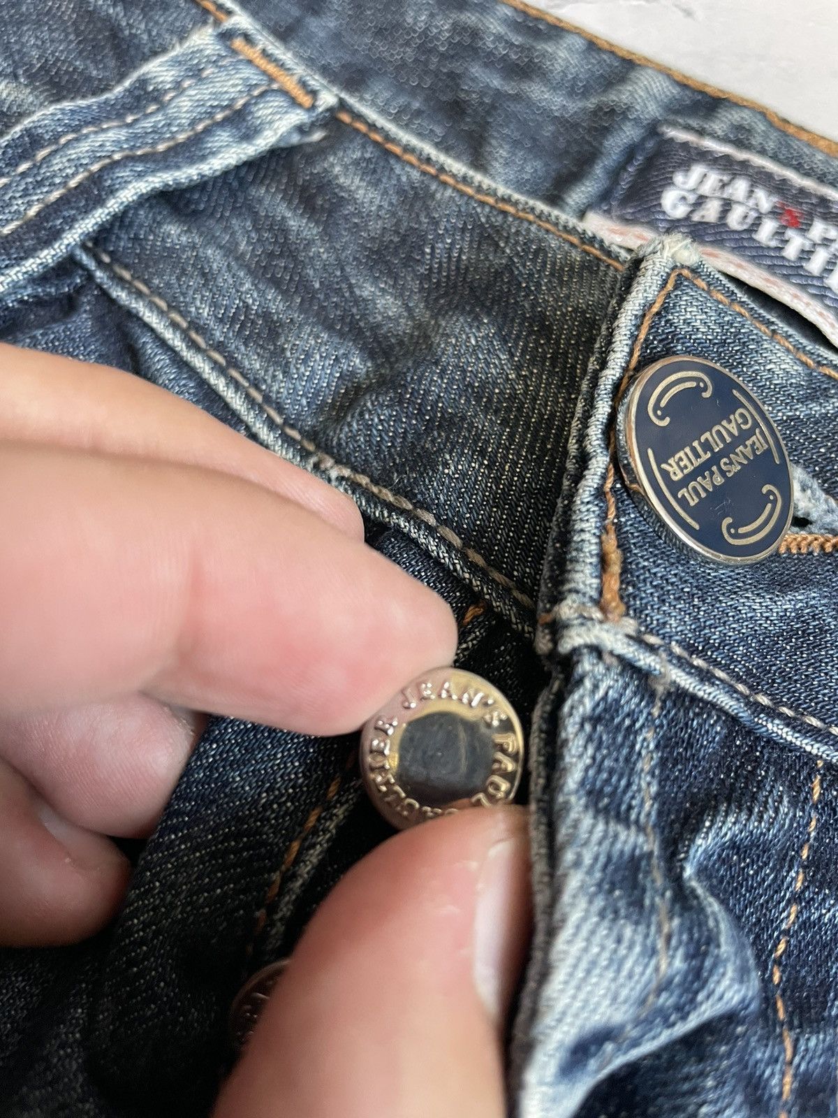 Jean Paul Gaultier Vintage Jean Paul Gaultier Paris Denim Pants Size US 30 / EU 46 - 5 Thumbnail