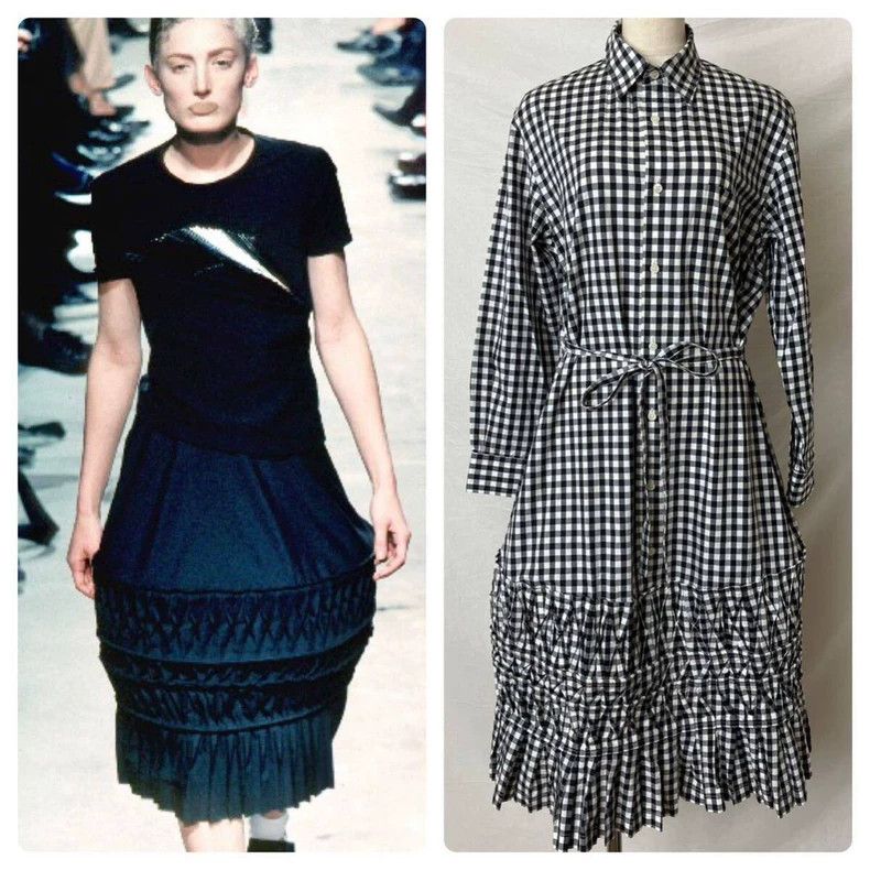 Comme des Garcons Comme Des Garcons Pleated Dress Size M / US 6-8 / IT 42-44 - 1 Thumbnail