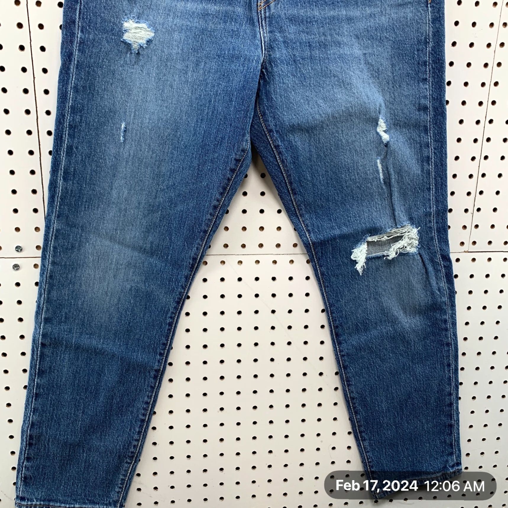 Levi's VINTAGE Levi's Wedgie Fit Denim Jeans Women's Size 30x28 High Rise Tapered Blue 90s Size 30" / US 8 / IT 44 - 5 Thumbnail